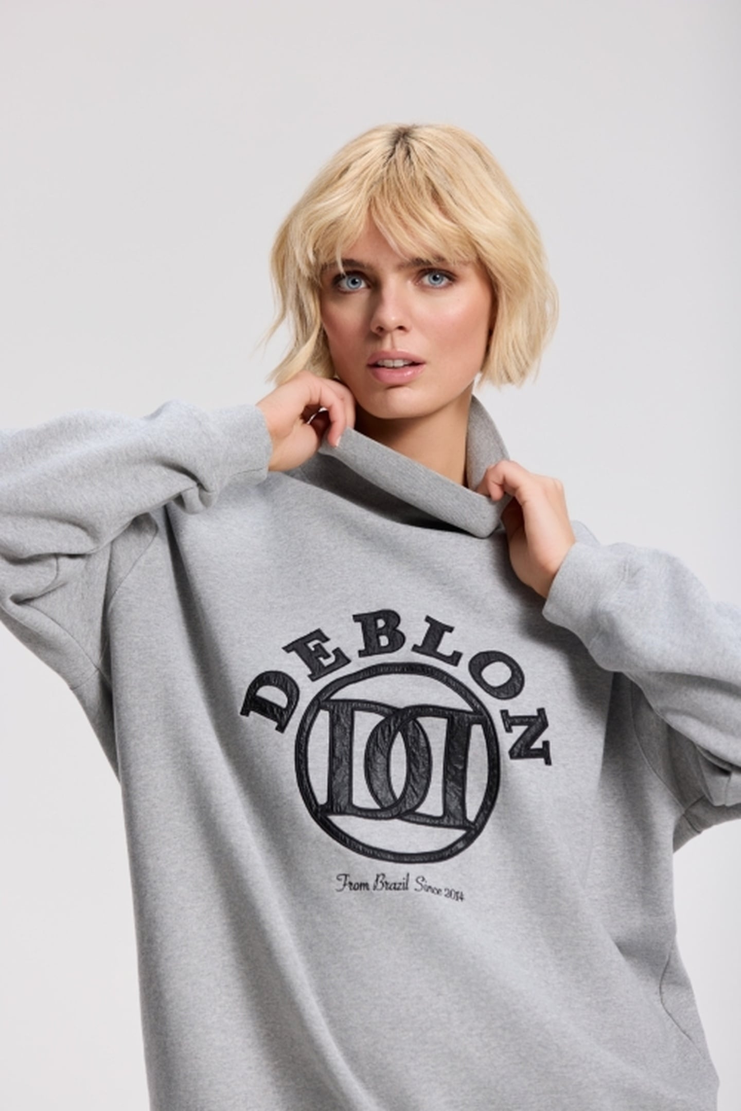 TESS SWEATER GREY MELANGE 2