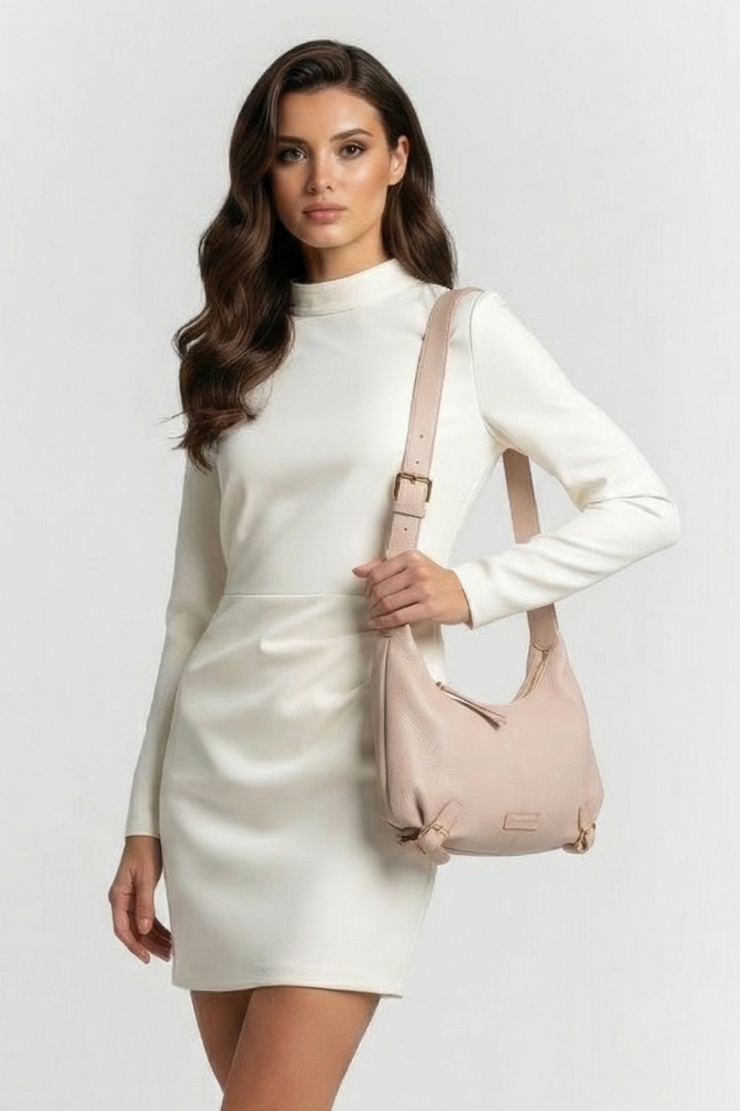 SHOULDER BAG IN PINK 1