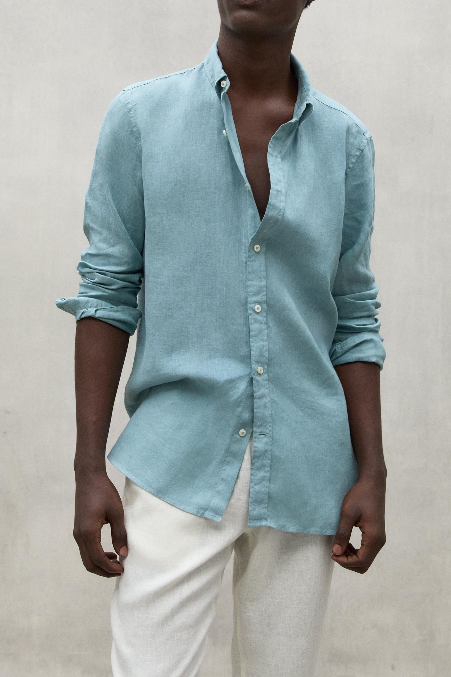 MALIBUALF SHIRT AQUA GREEN 1