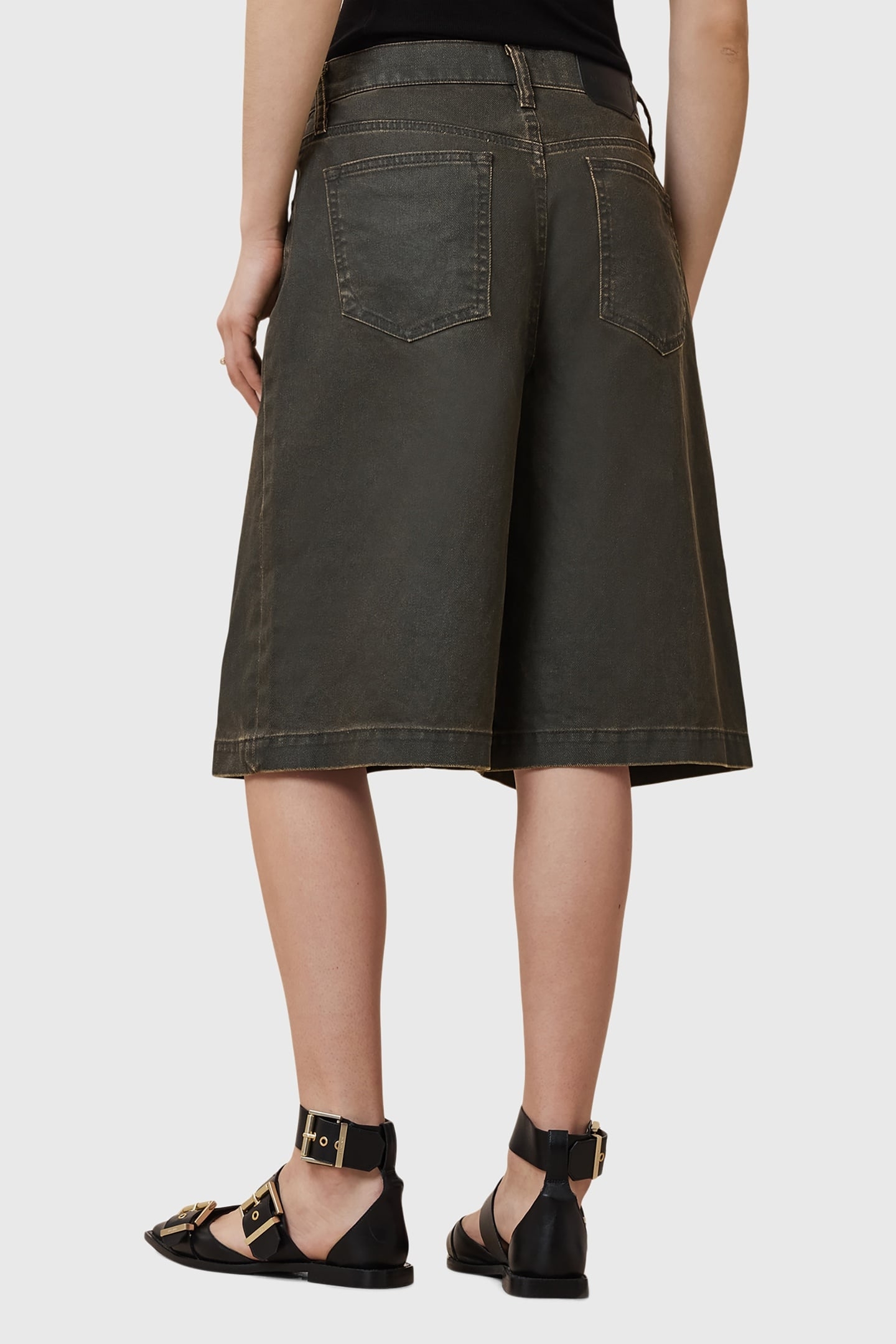 LOUIE LONG SHORT GOLDEN BLACK 5