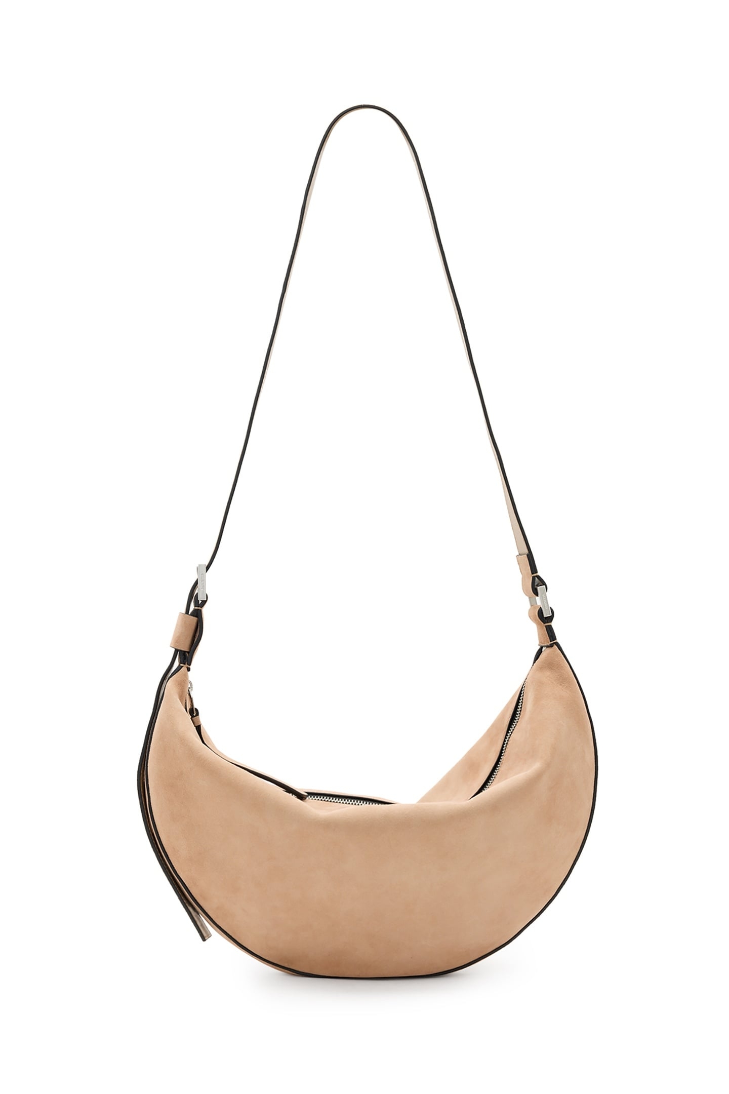 HALFMOON SUEDE SHLDR MINK BROWN 4