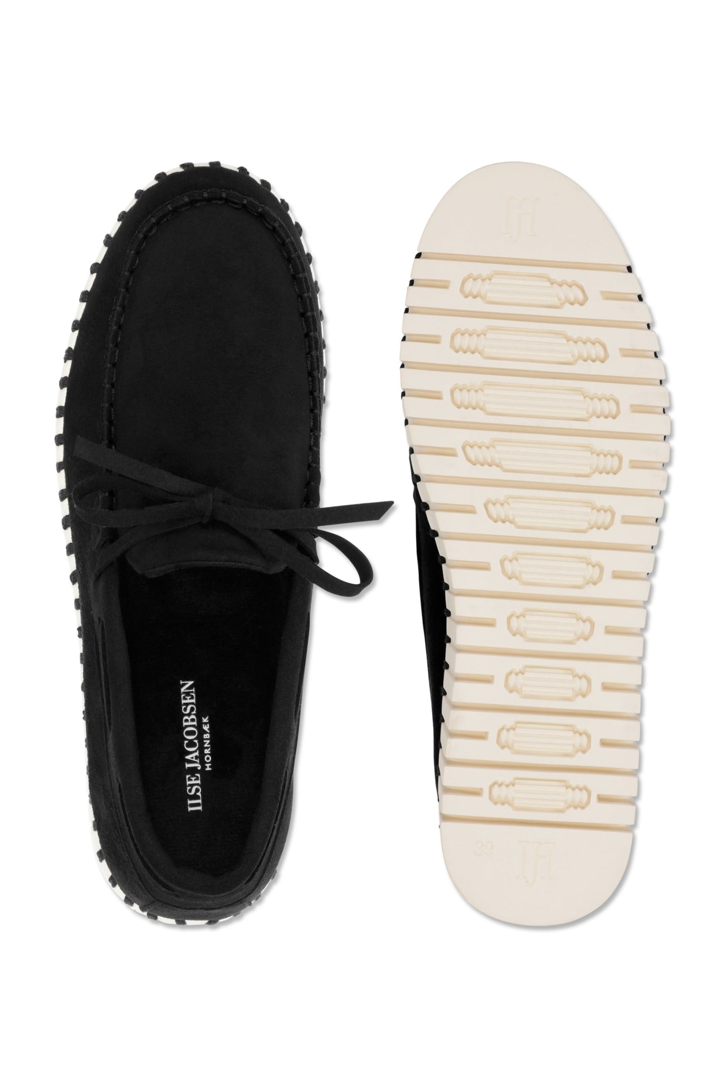 LOAFER TULIP3073 BLACK PEARLED IVORY 4