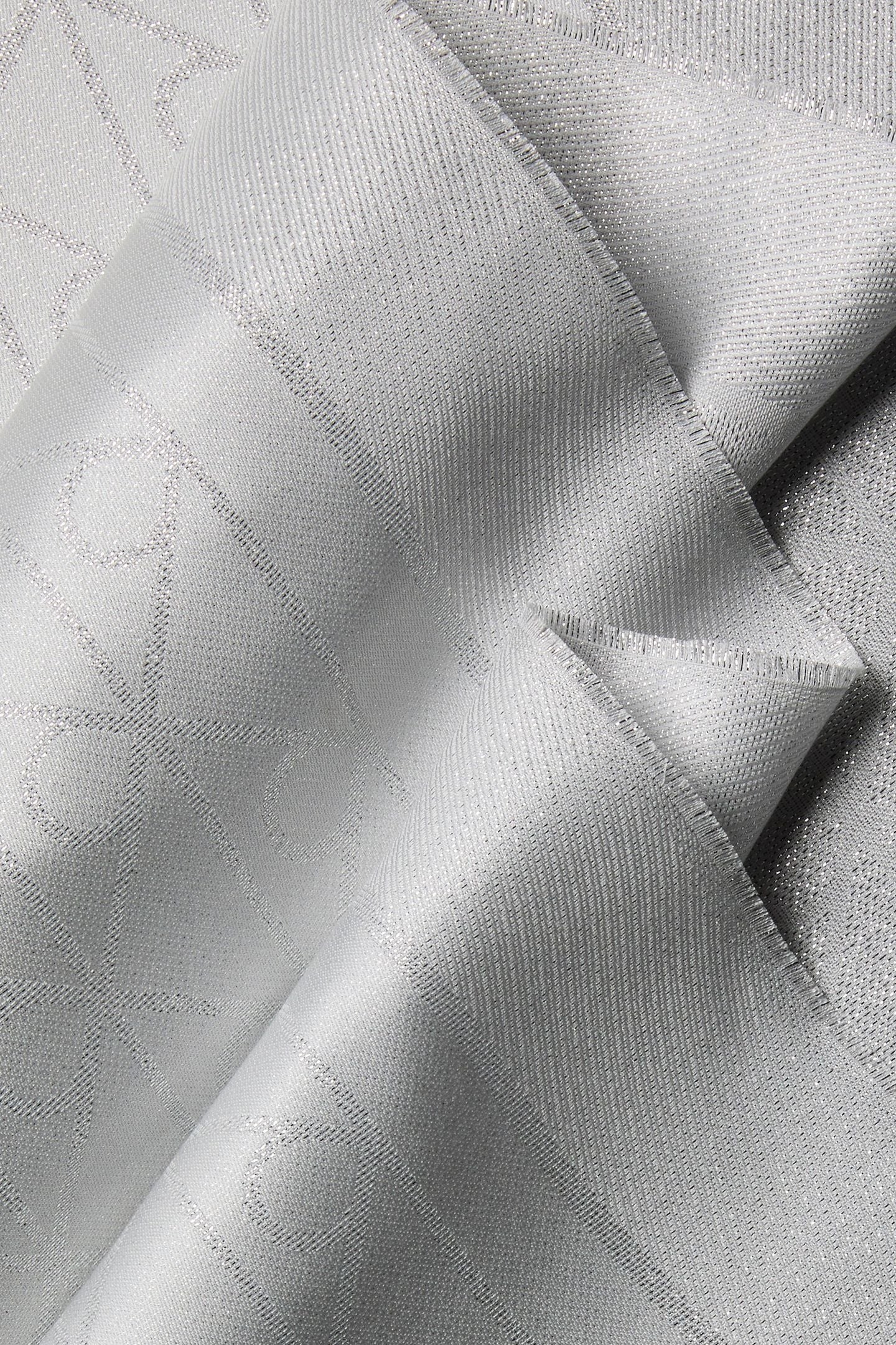 EMBLEM SHINE SIGNATURE SCARF CHATEAU GRAY 4