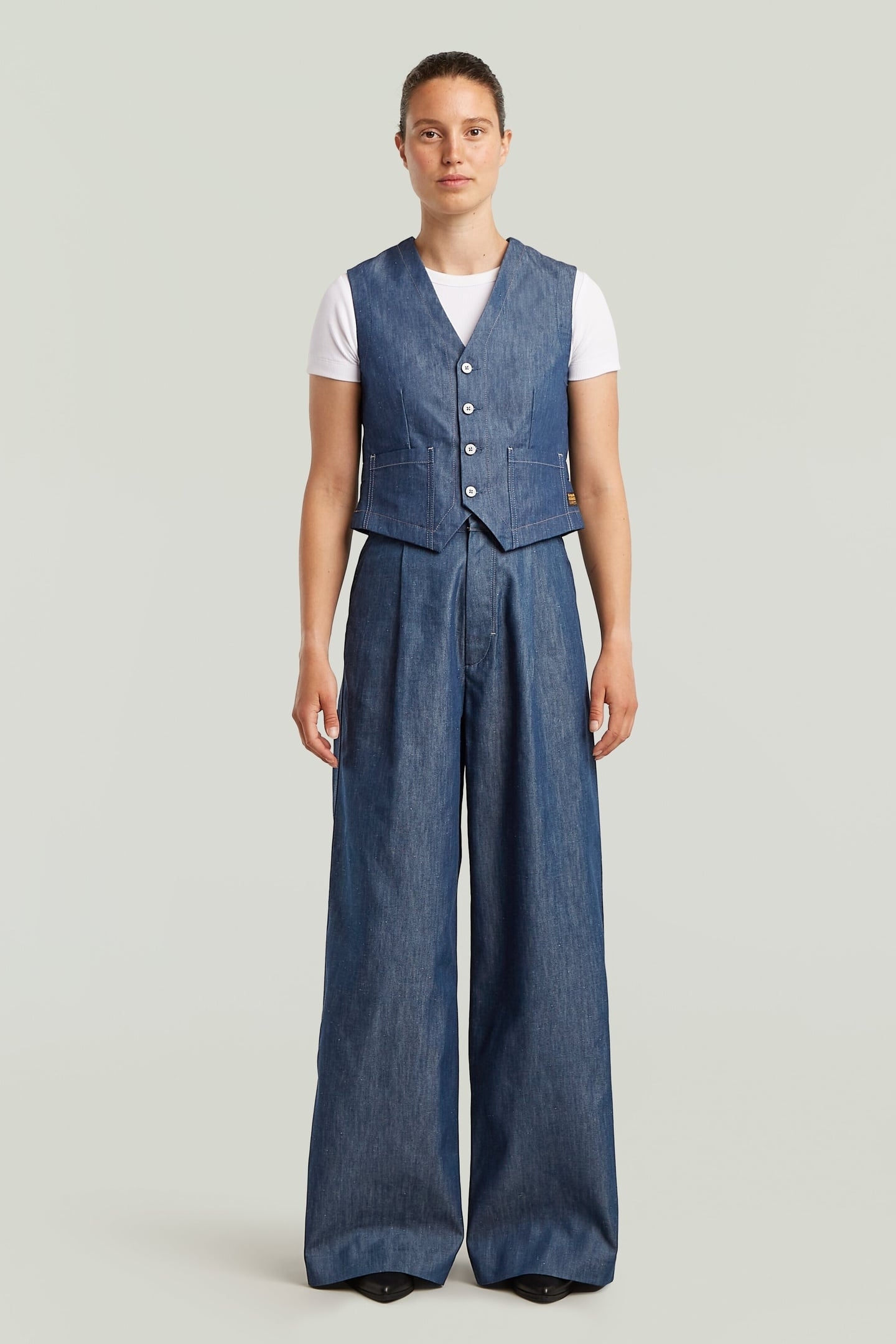 SUMMER VEST RAW DENIM 1