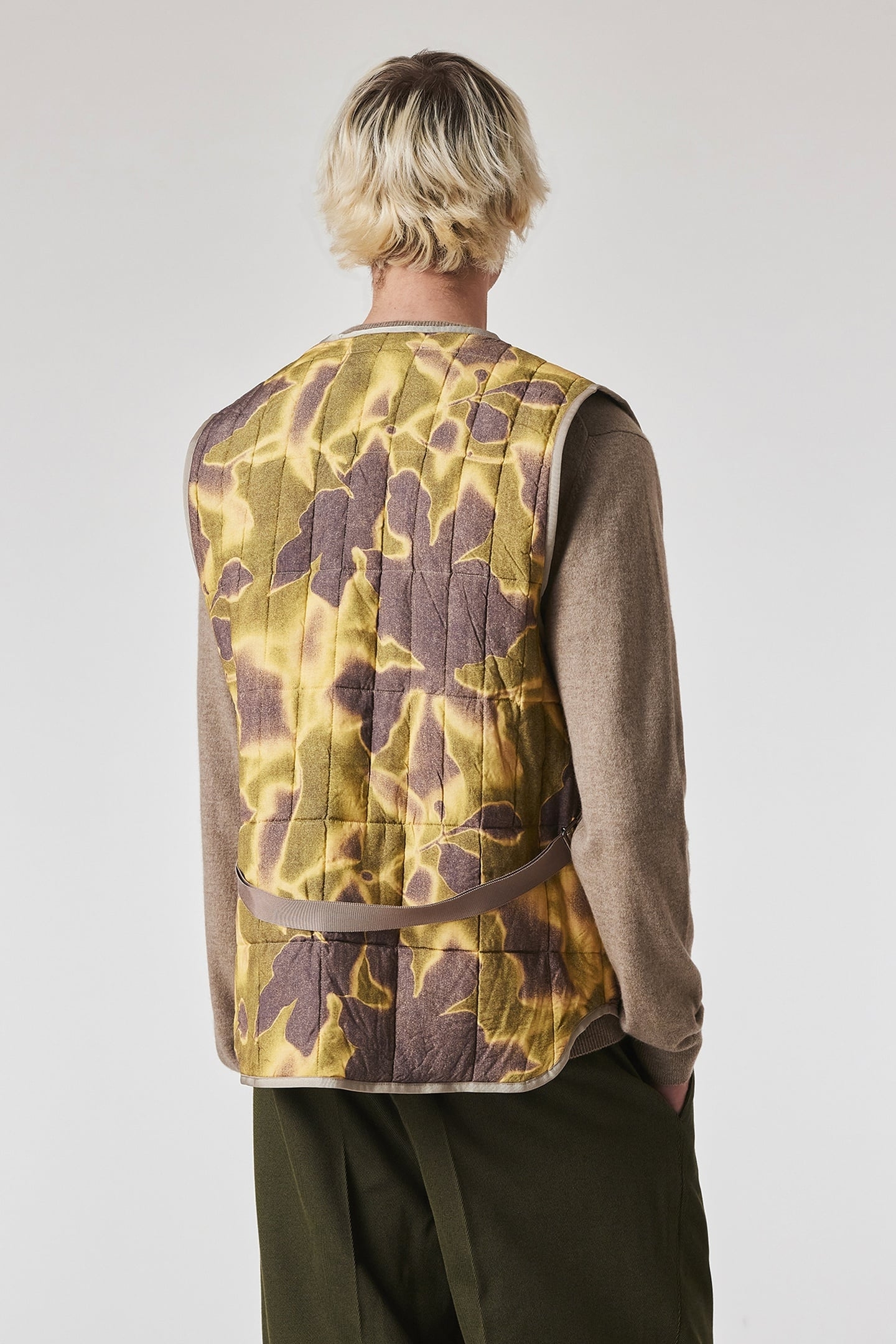 QUILTED GILET YELLOW 3