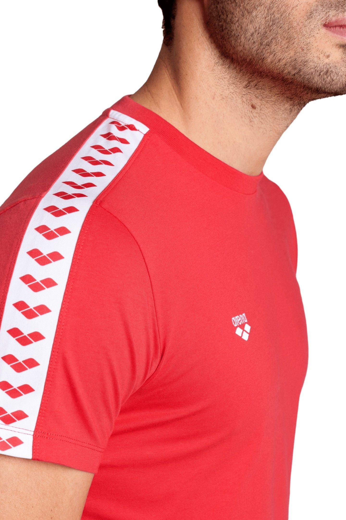 M T-SHIRT TEAM RED-WHITE-RED 8