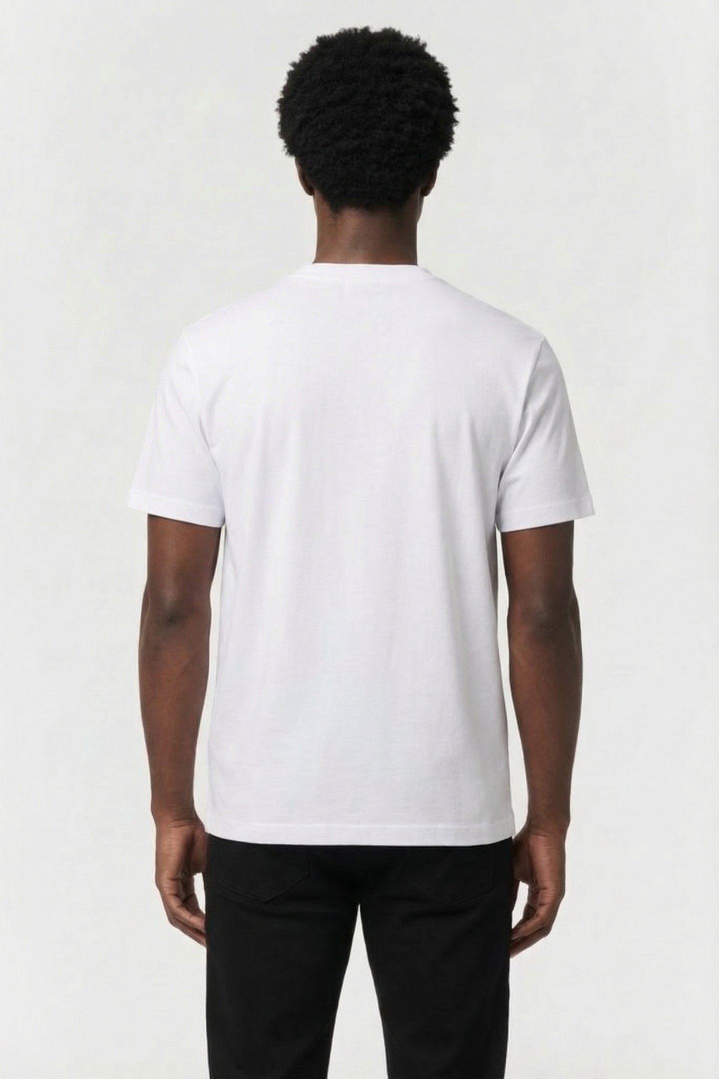WHITE KLJ REG K LOGO TEE 2