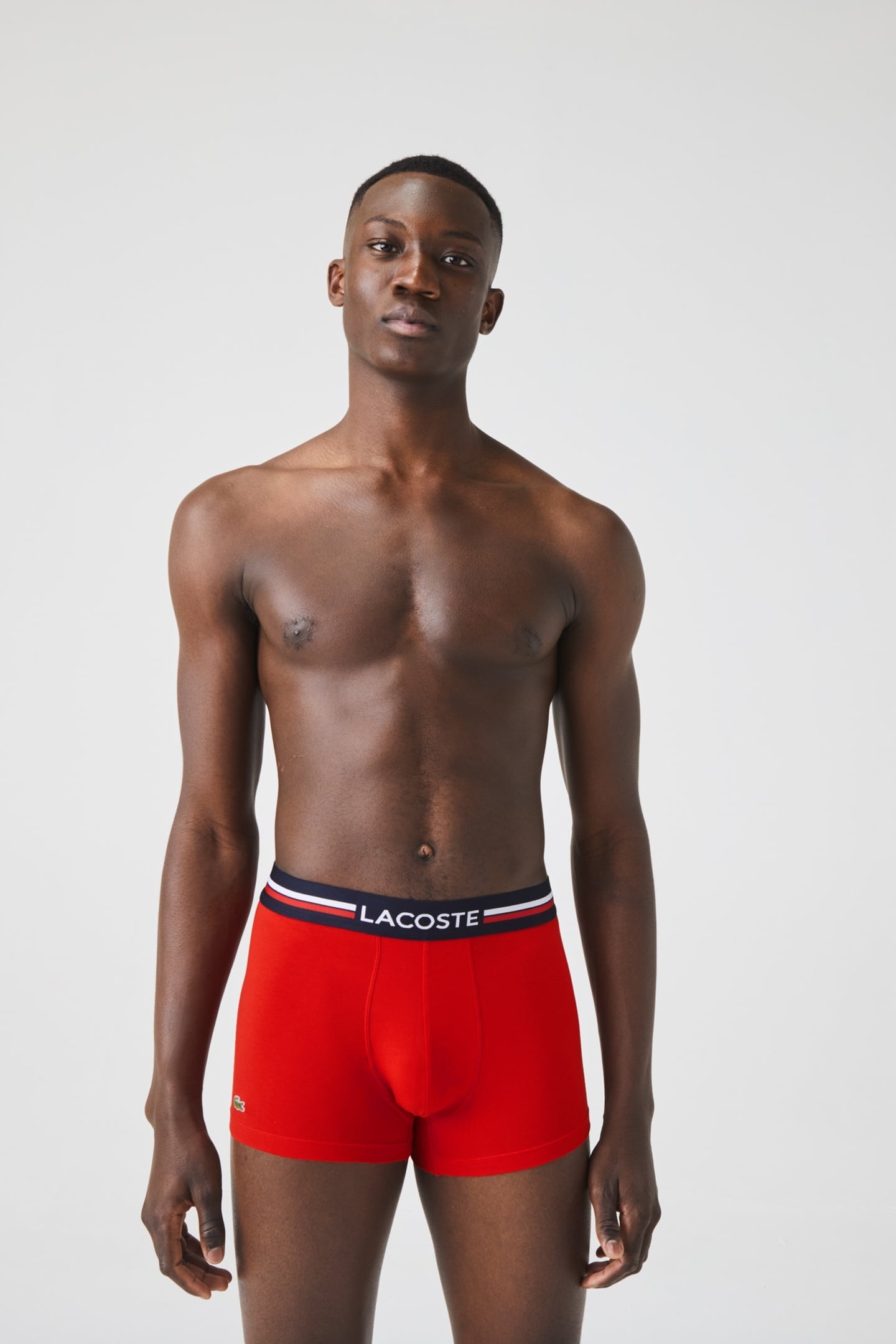 TRUNK MEN NAVY BLUE/SILVER CHINE 5