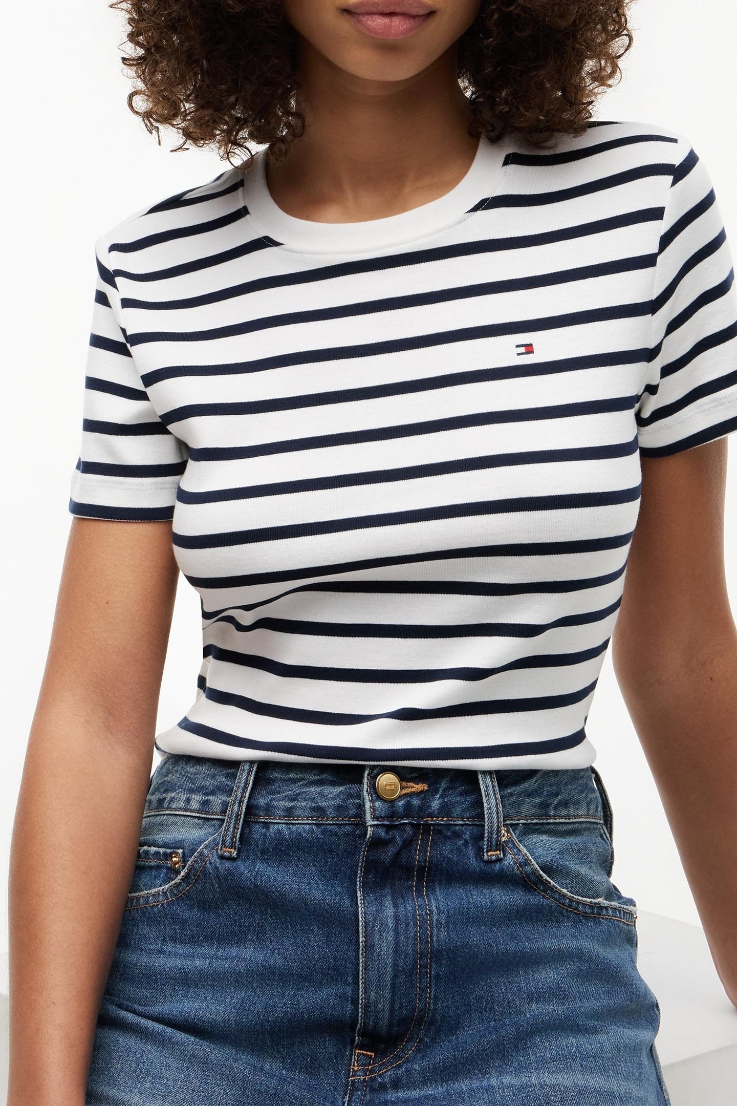 SLIM CODY C-NECK SS BRETON/ECU/DARK NIGHT NAVY 4