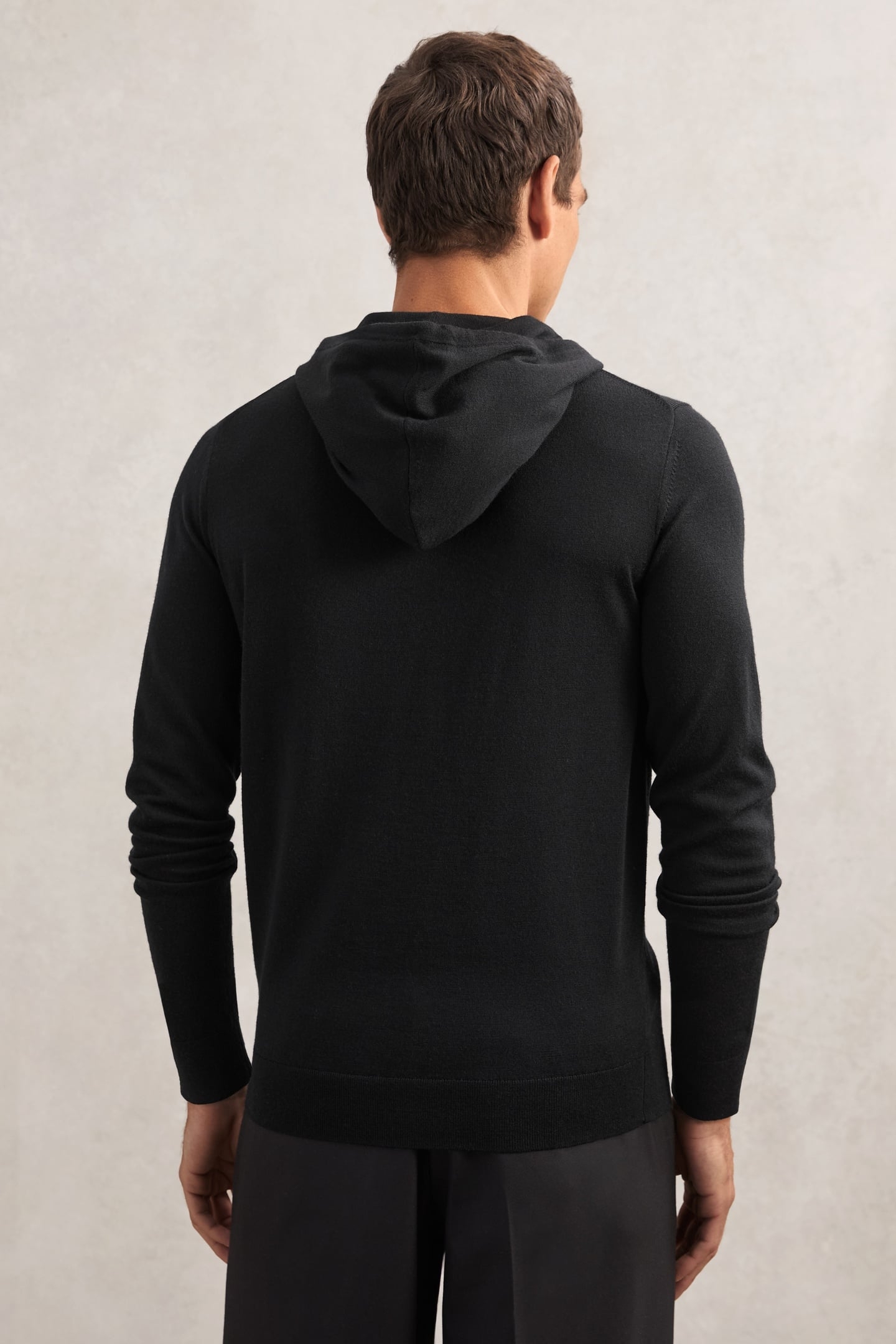 LS MERINO HOODY BLACK 3