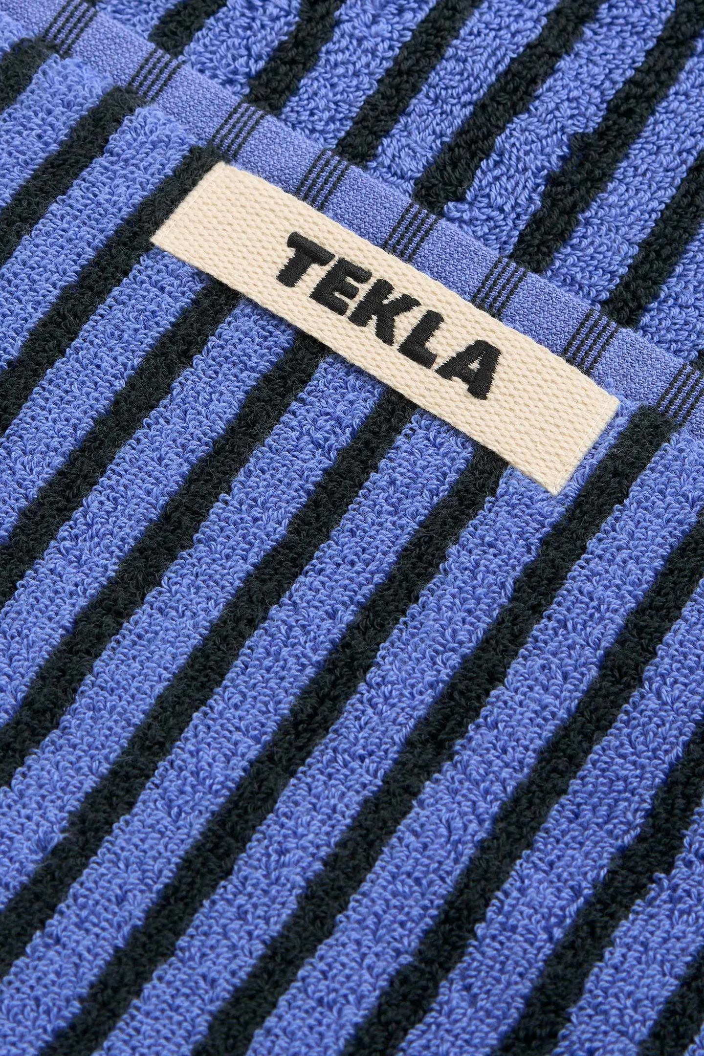 UNISEX TOWEL BLUE & BLACK 5
