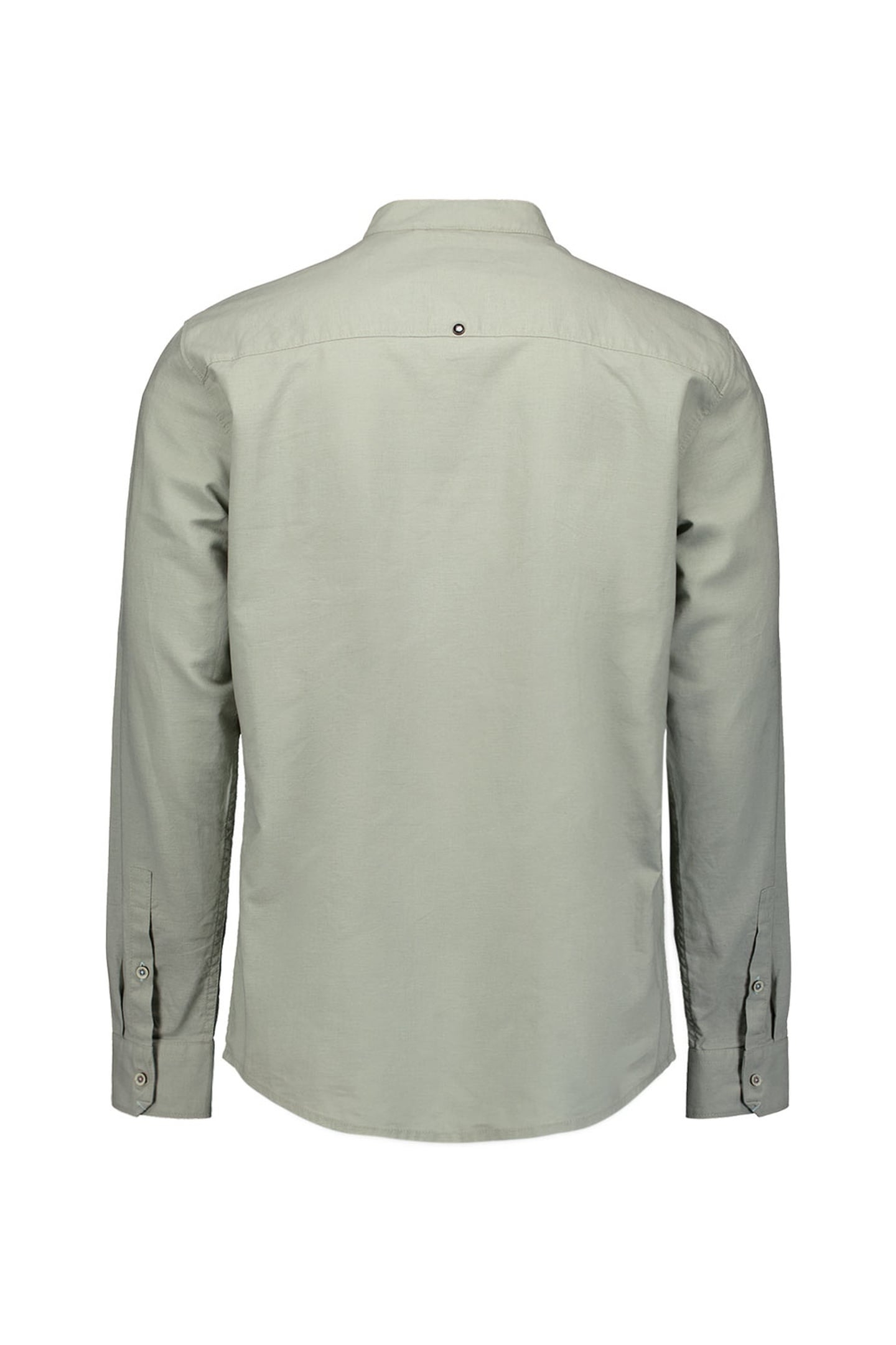 SHIRT GRANDDAD SOLID WITH LINEN LIGHT ARMY 5