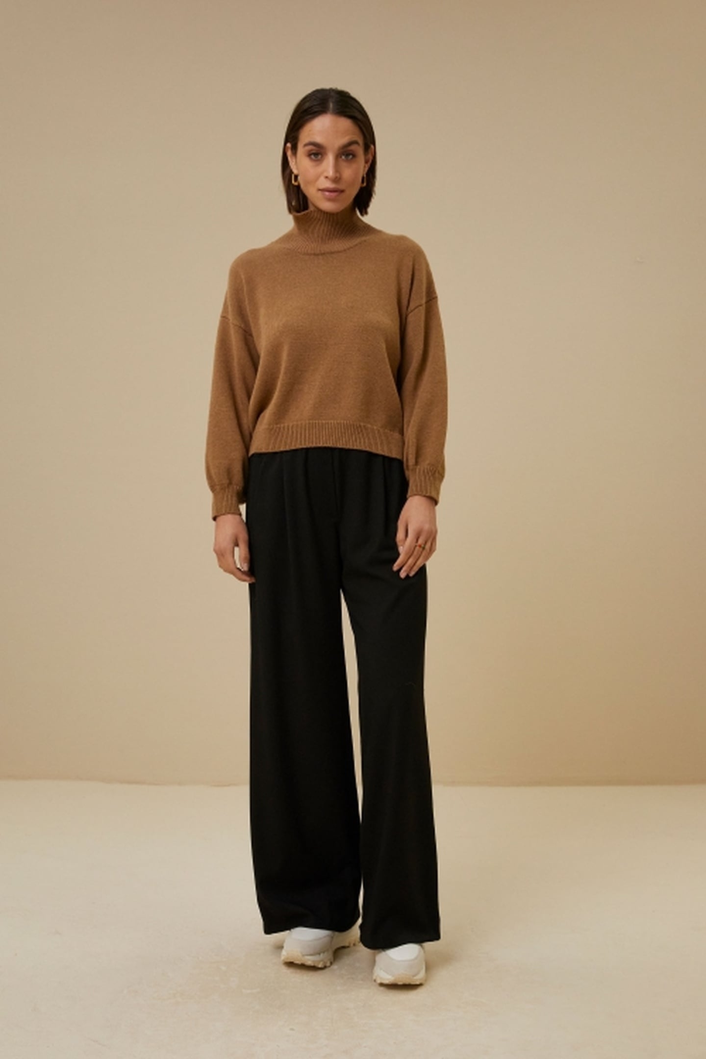 SAMMIE PULLOVER CAMEL 1