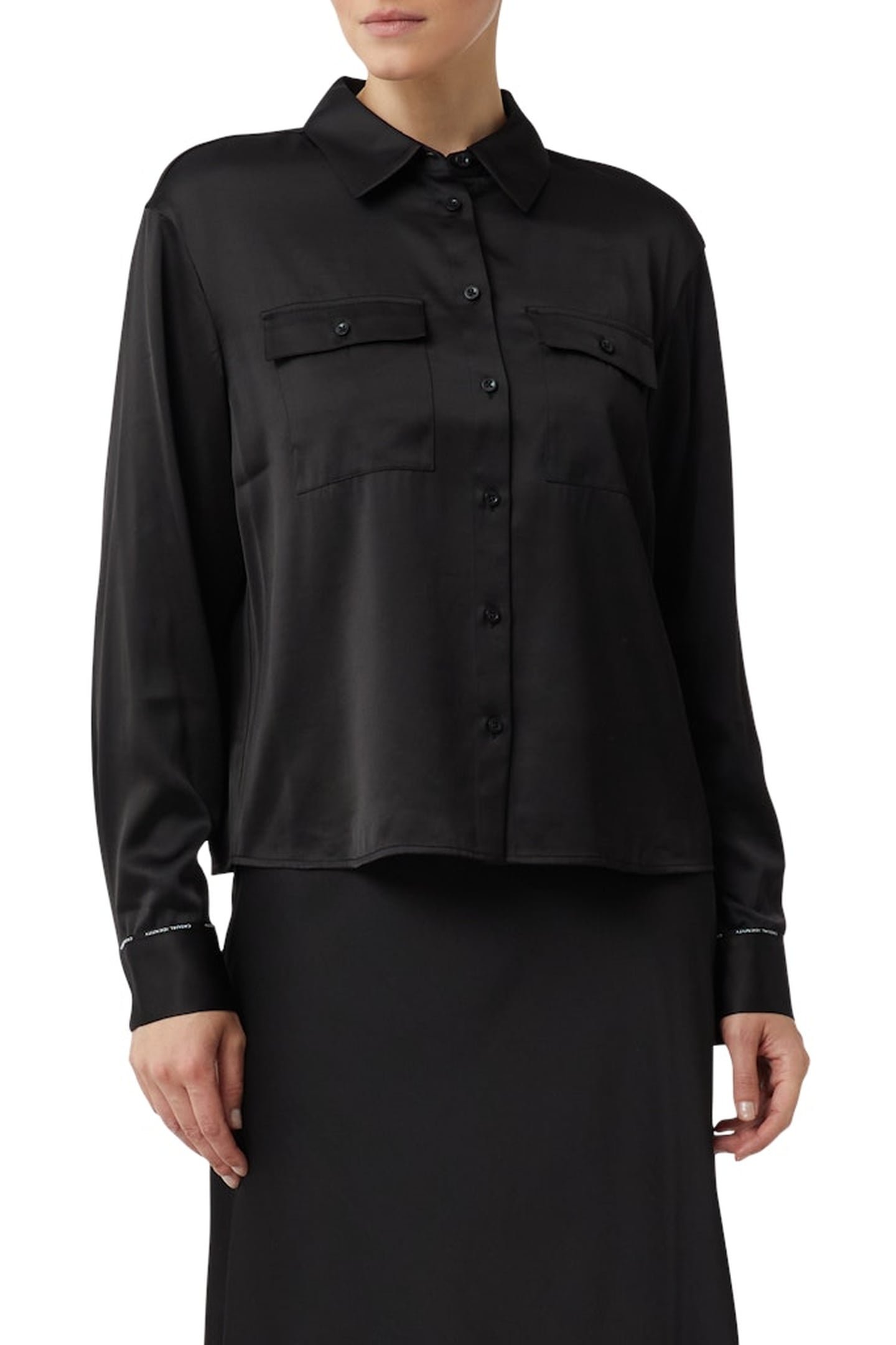 COMMA BLOUSES BLACK 2