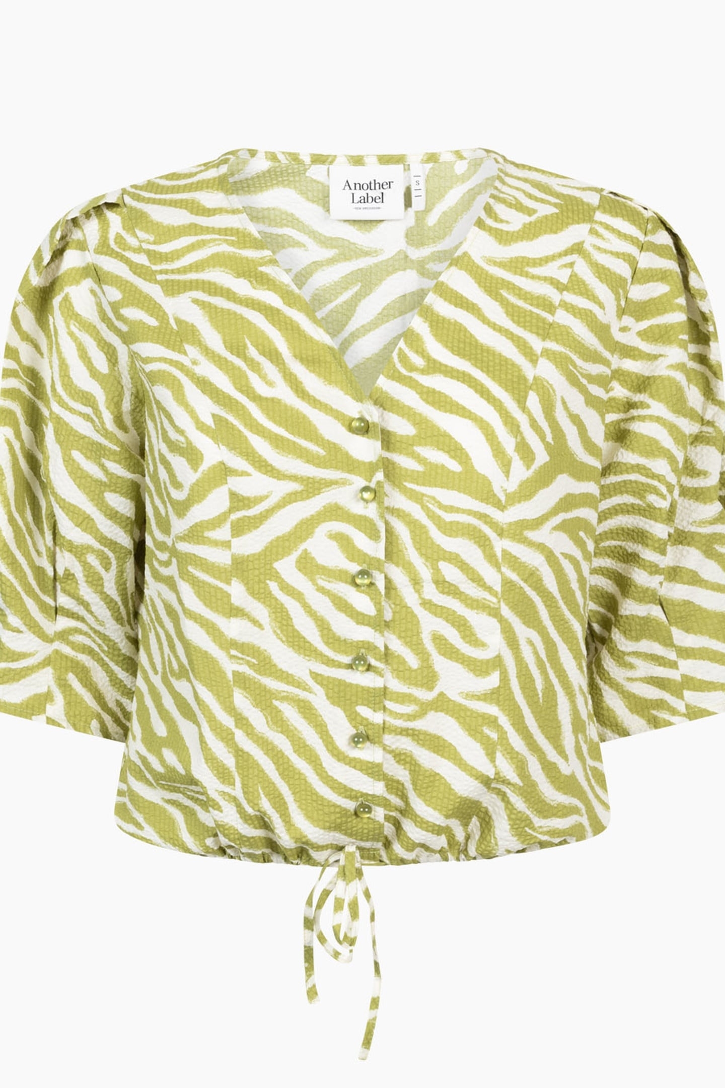 DOLLY SHIRT ABSTRACT GREEN 5