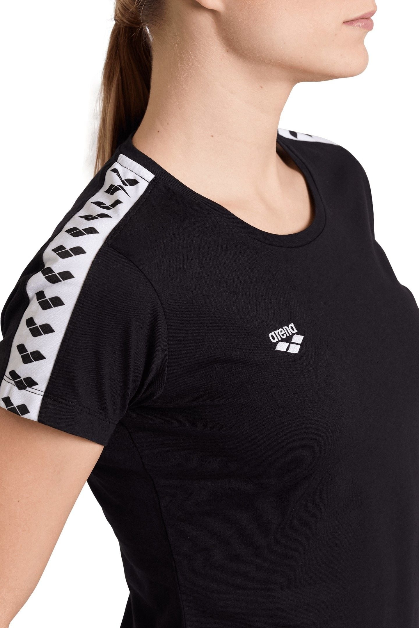 W T-SHIRT TEAM BLACK-WHITE-BLACK 3