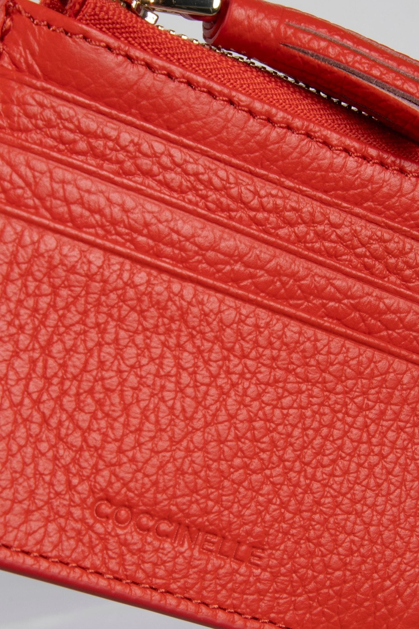 LEATHER PURSE IN RED 4
