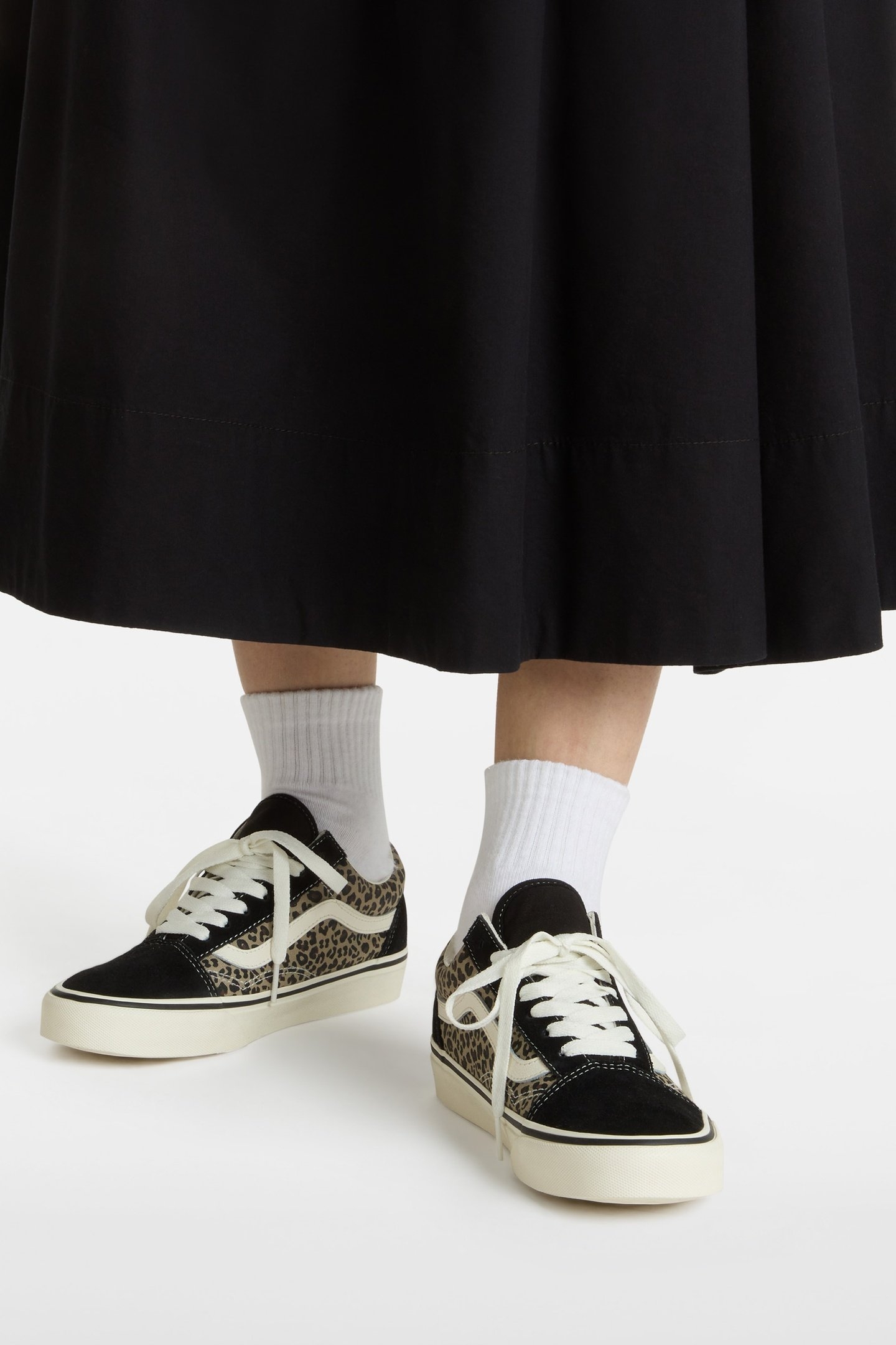 UNISEX OLD SKOOL BLACK/LEOPARD 3