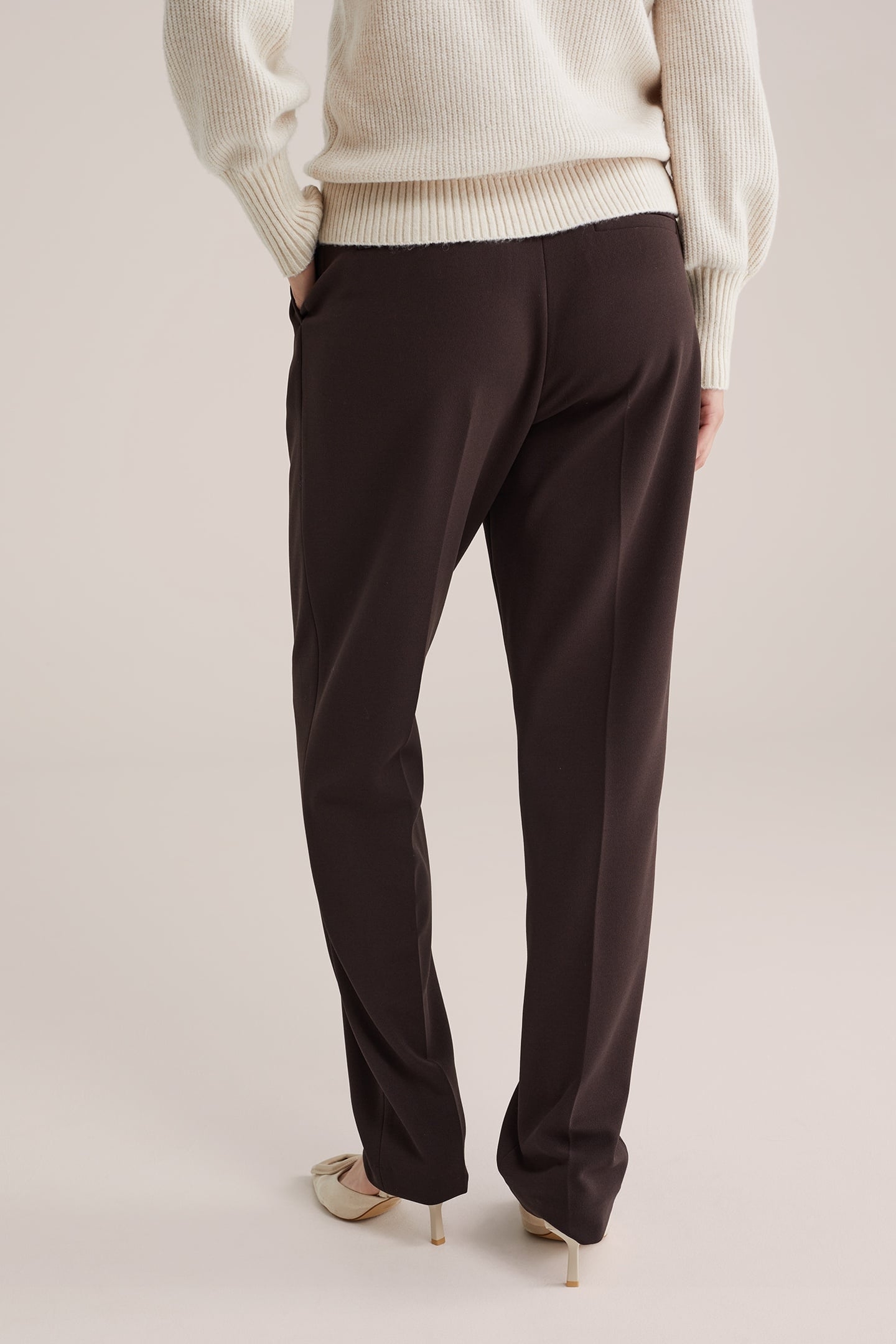 TROUSER DARK BROWN 2