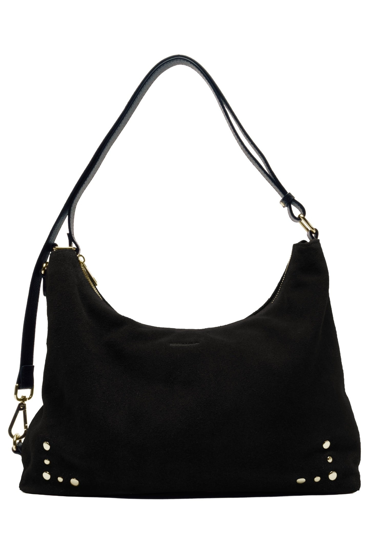 RIO SUEDE BLACK W. GOLD 4