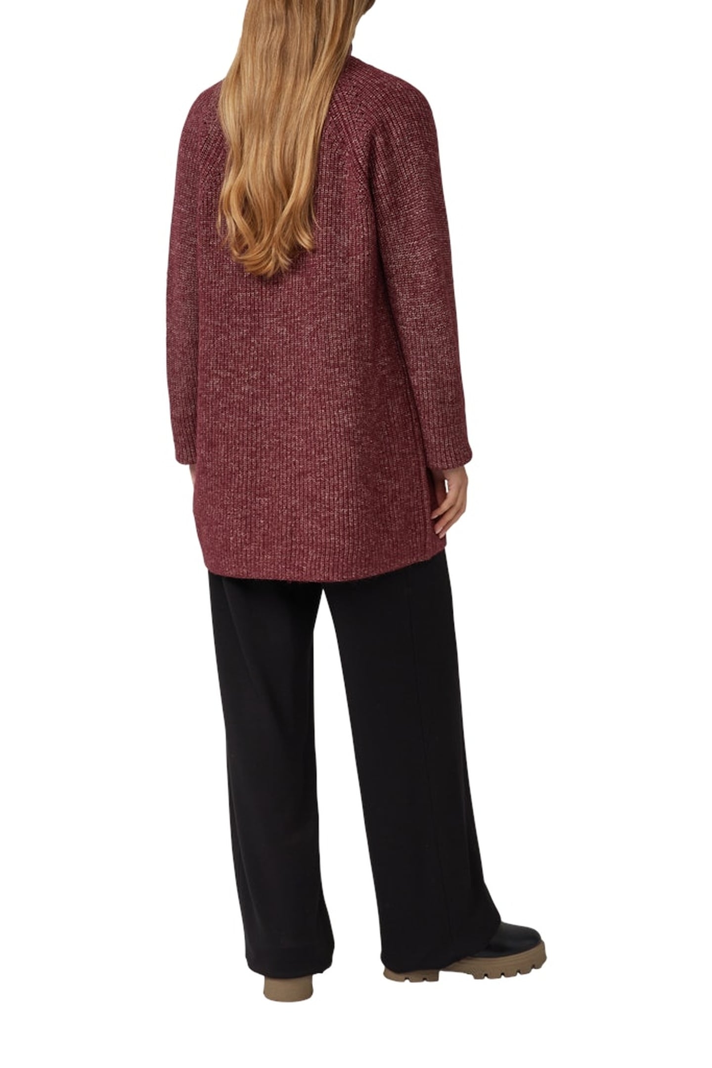 S.OLIVER CARDIGAN BURGUNDY 3