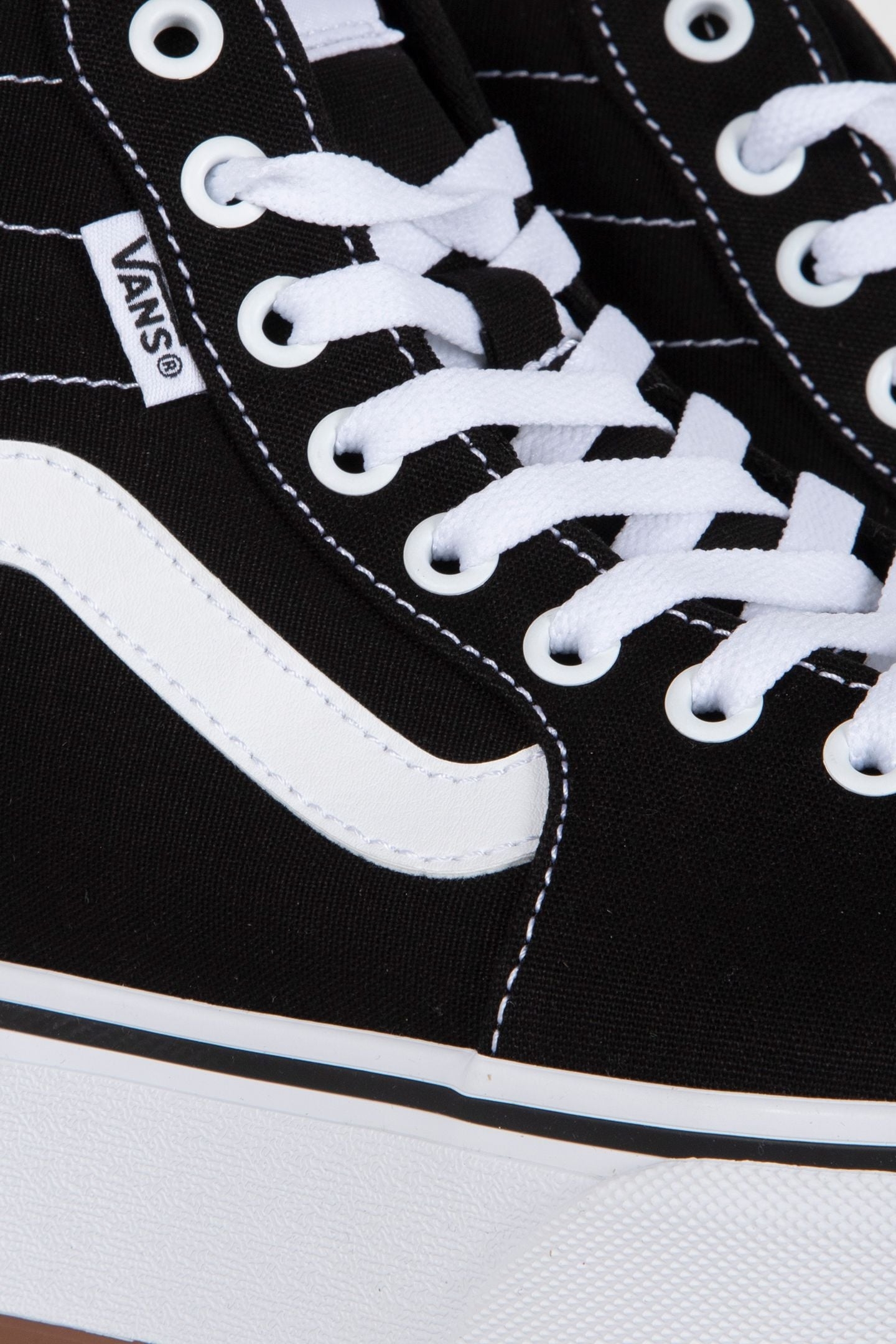 FILMORE HI TAPERED PLATFORM CANVAS BLACK 6