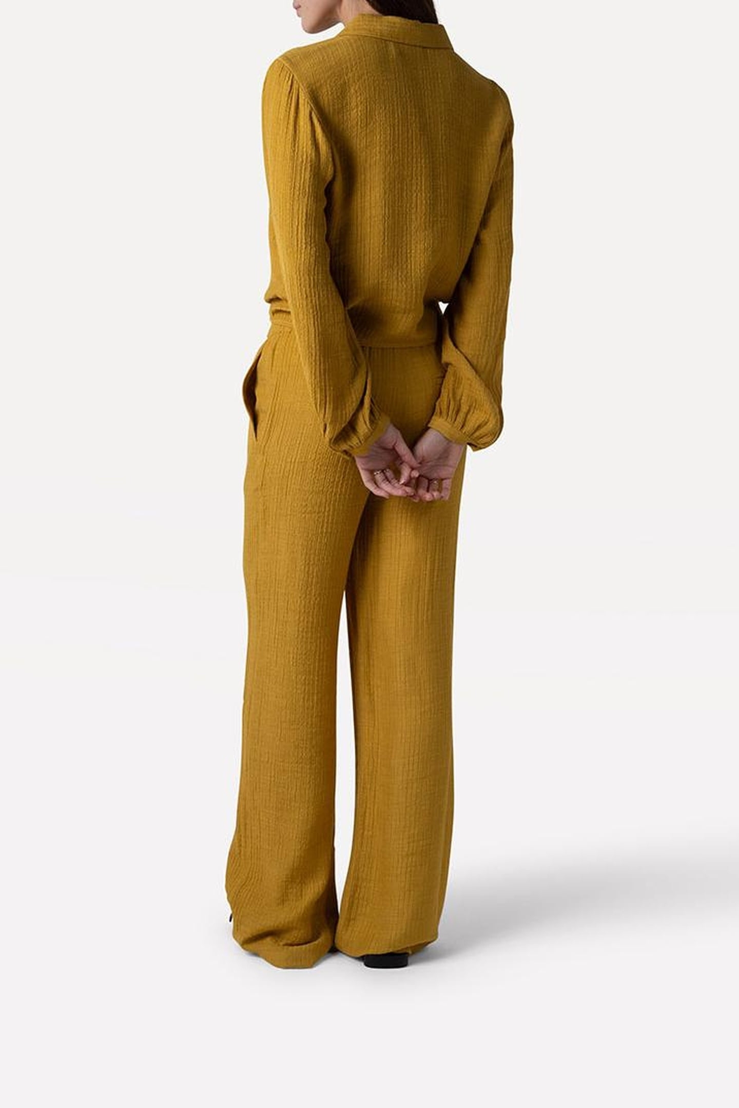 WANDA PANTS BRIGHT GOLD 2