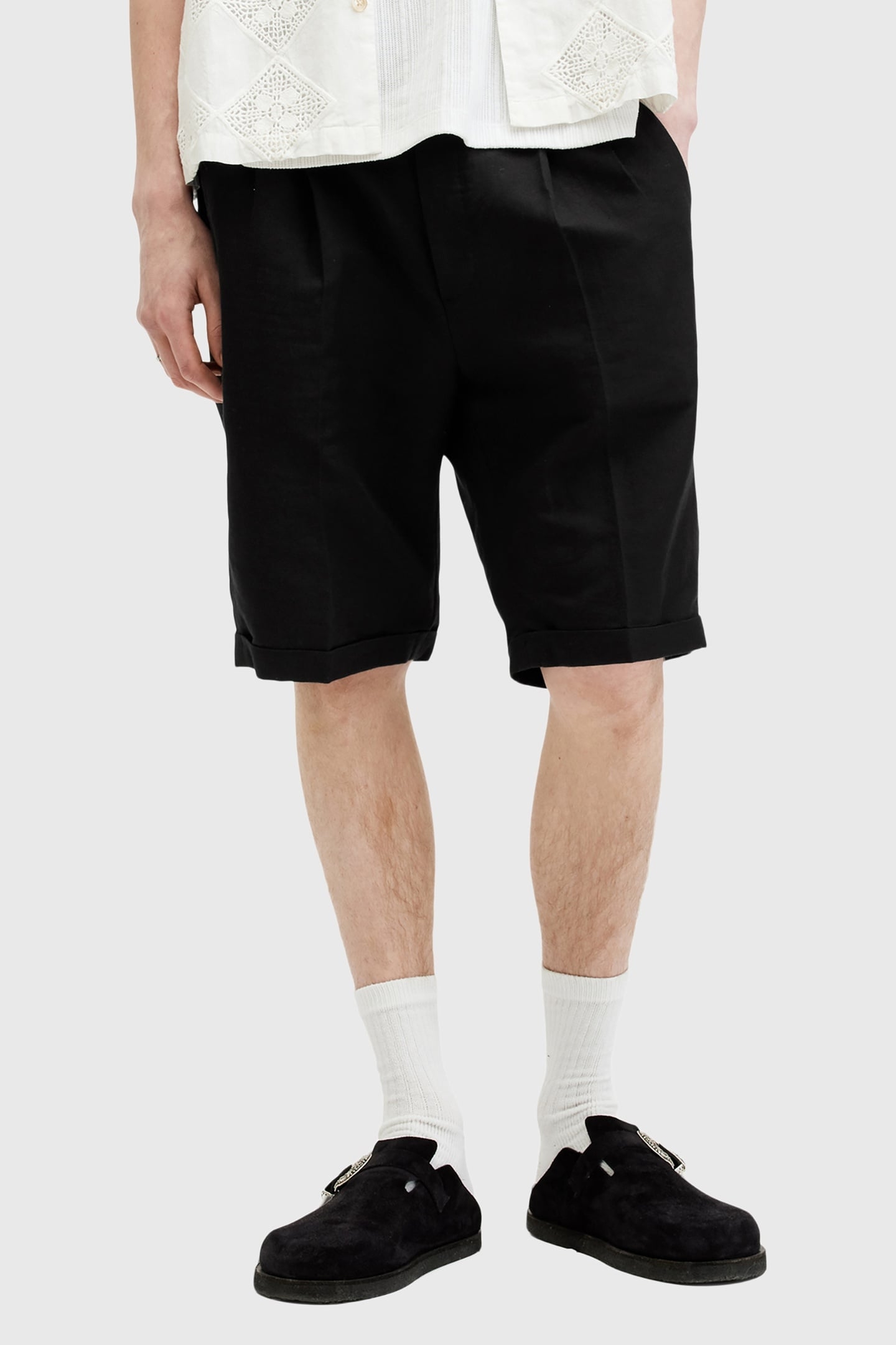 ORA TALLIS SHORT FADED BLACK 1