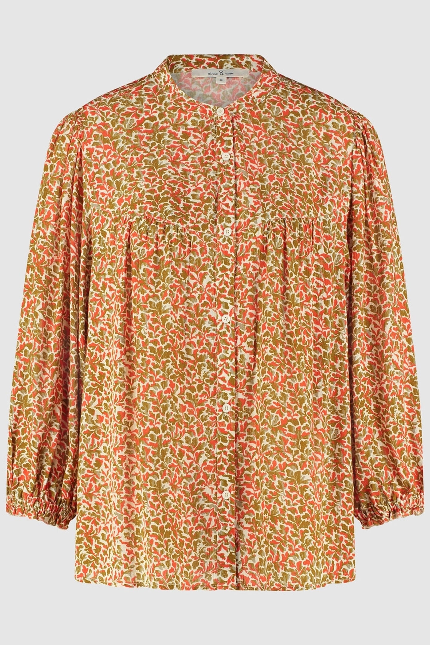 JAZLYNN BLOUSE SPRING FOREST 1