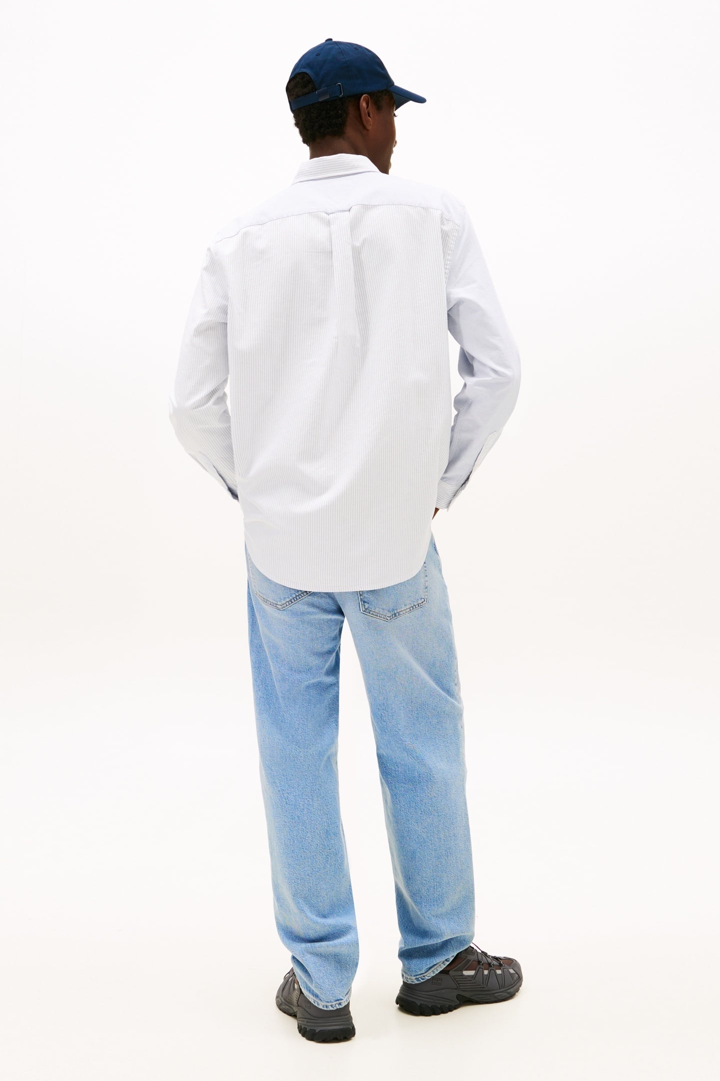 RELAXED OXFORD FUN SHIRT NORDIC IRIS/MULTI 2