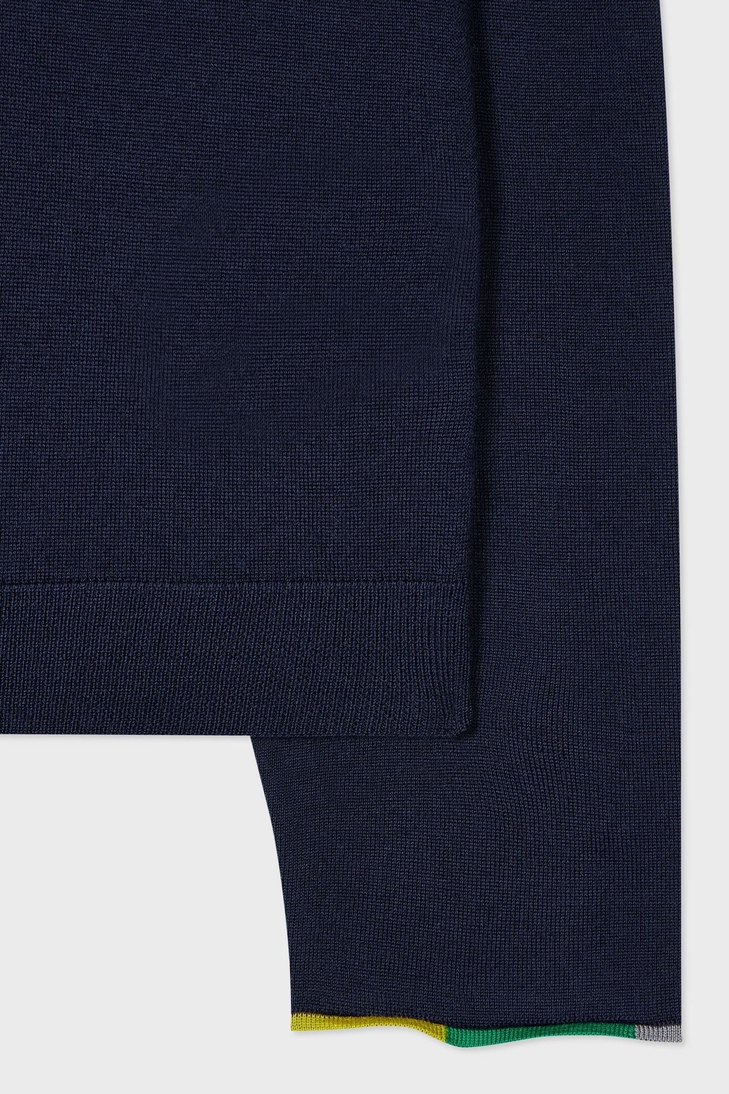 KNITTED SWEATER V NECK VERY DARK NAVY 3