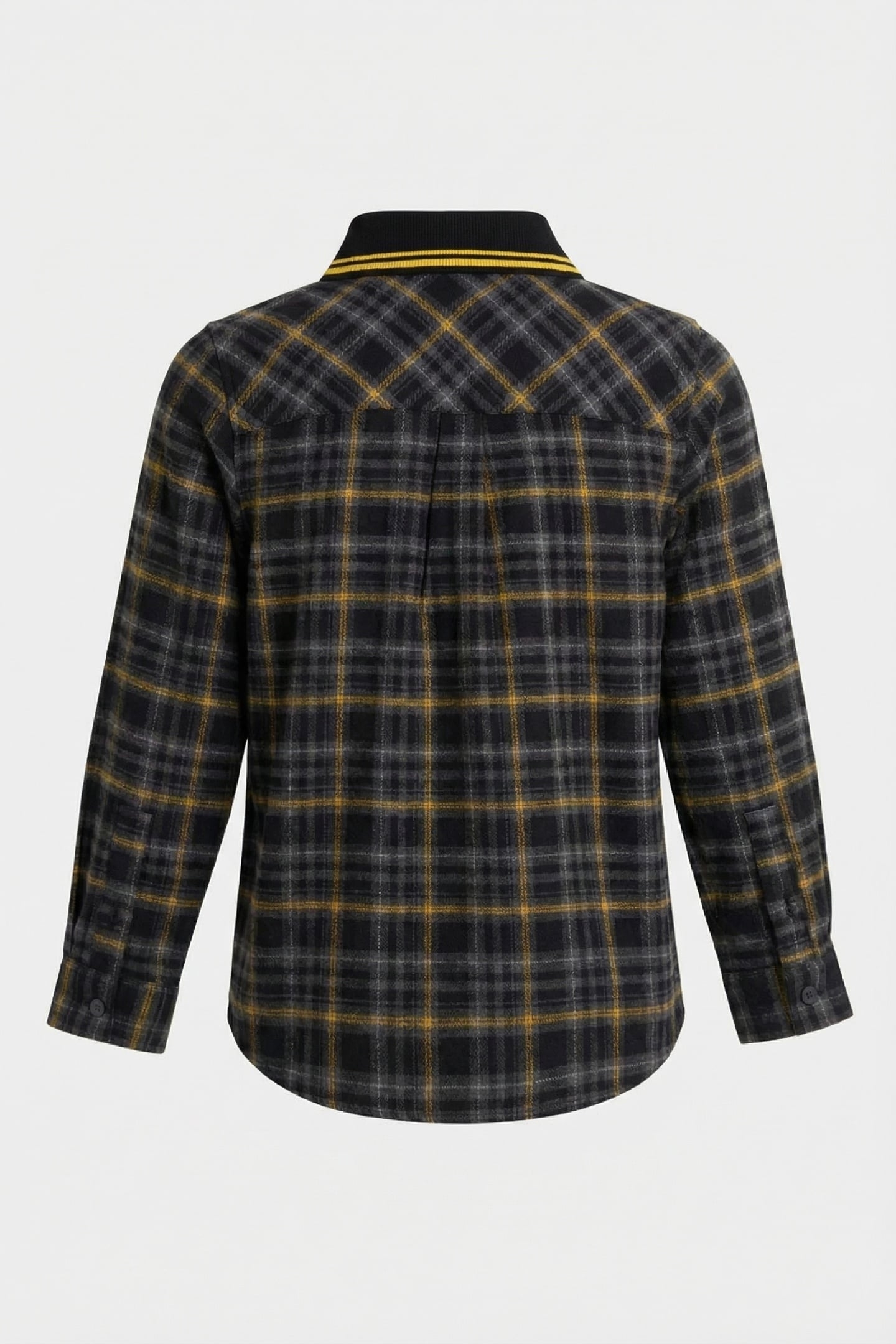 TARTAN SHIRT JET BLACK 3