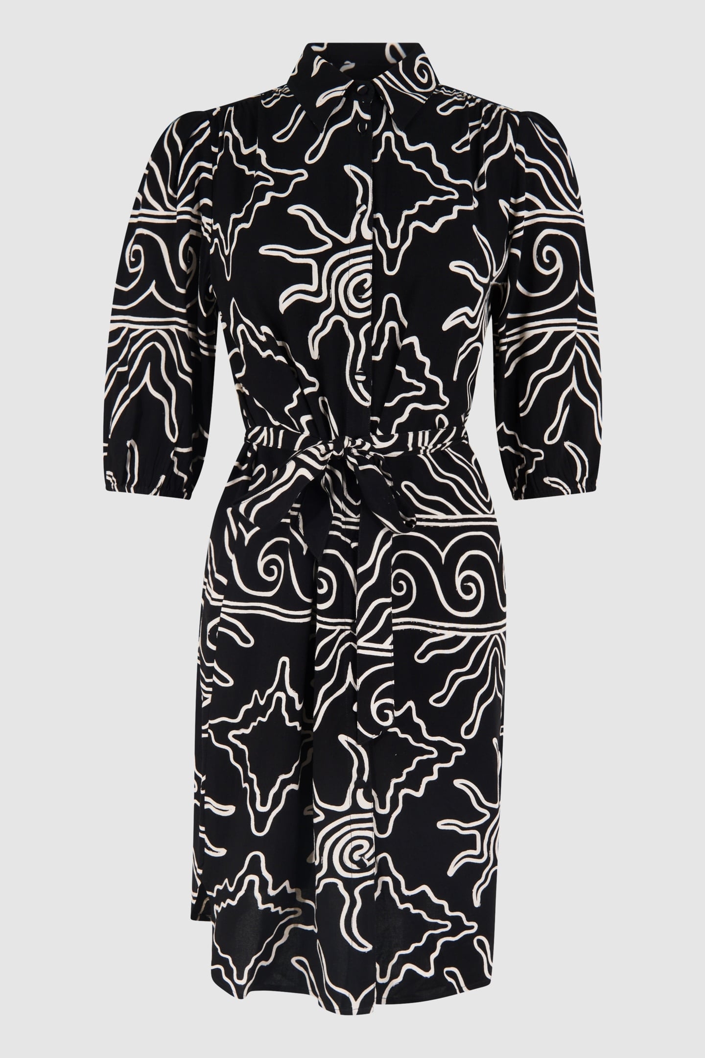 LA-SBTENDER SHORT DRESS BLACK/WHITE 3