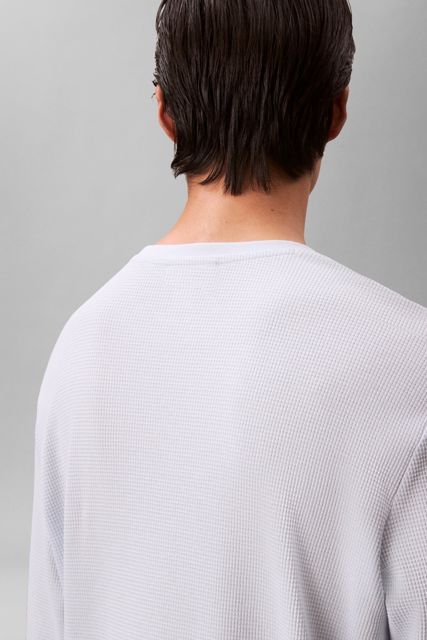 LS WAFFLE BADGE CREWNETEE PLEIN AIR 5