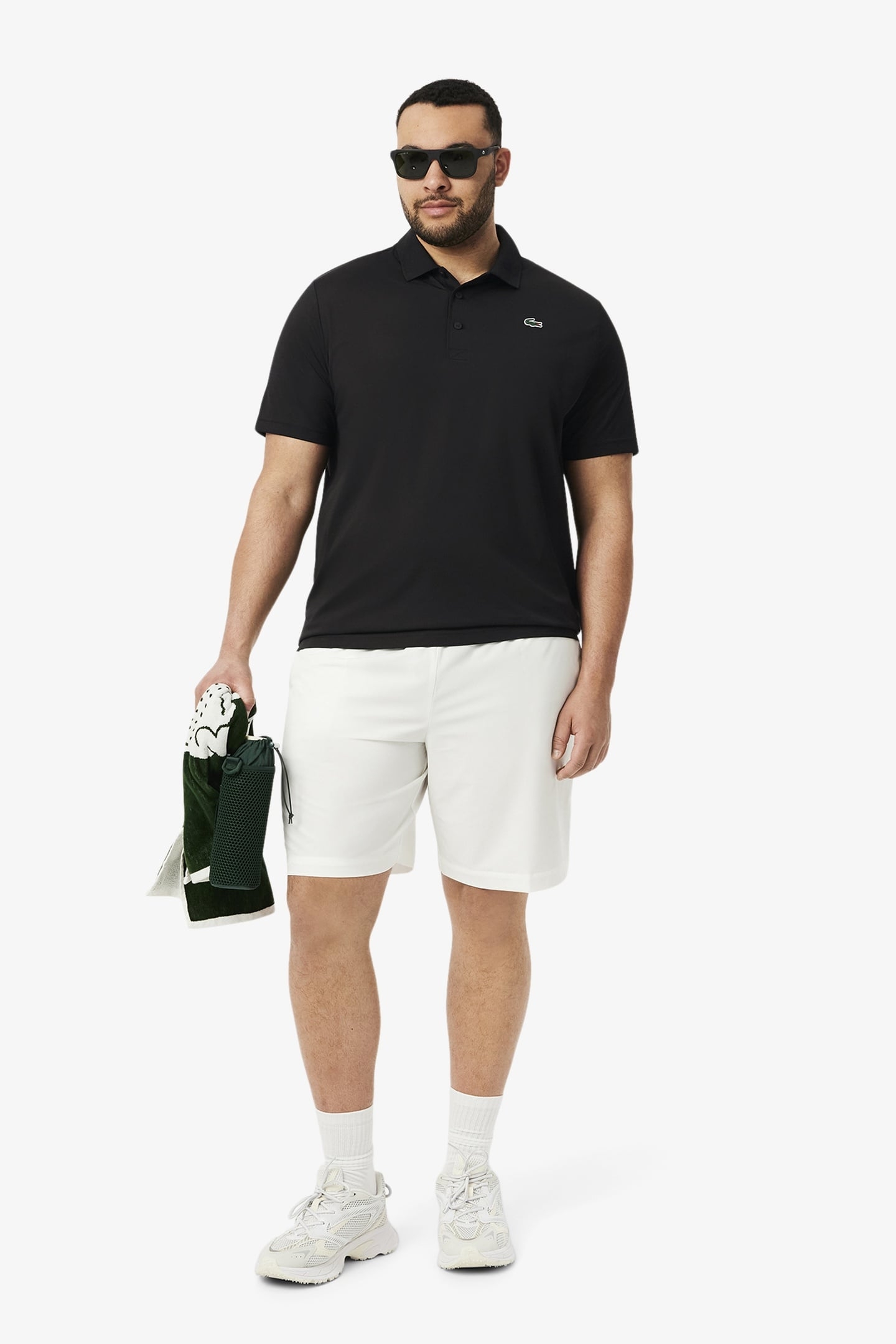 SHORT SLEEVE POLO BLACK 2