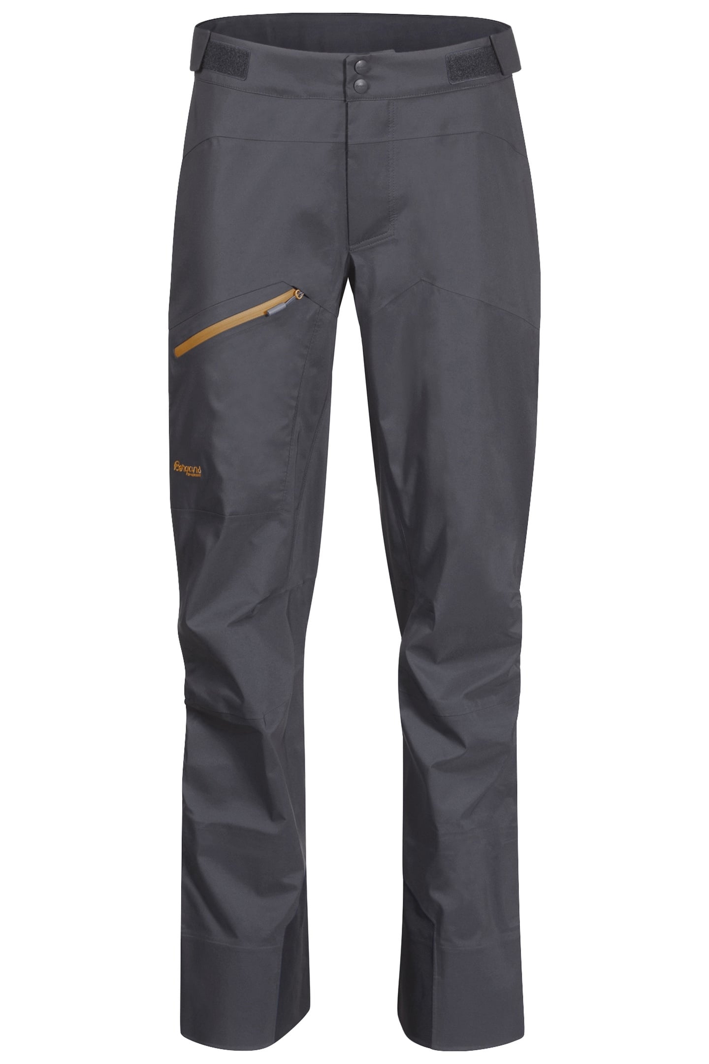 CECILIE 3L PANTS SOLID DARK GREY/LIGHT GOLDEN YELLOW 4