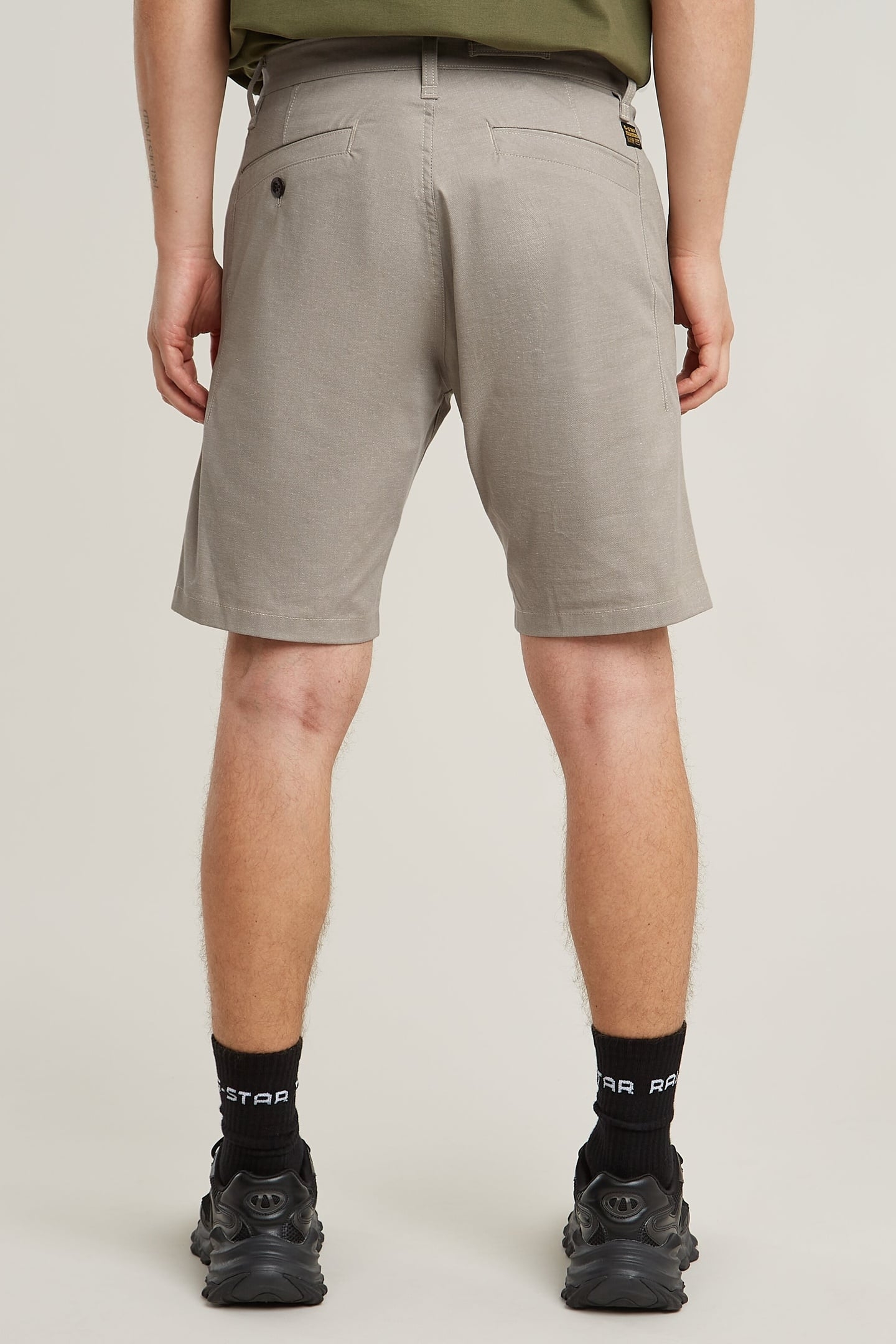 BRONSON 3.0 SLIM CHINO SHORT TOGGEE/MILK DOBBY 3