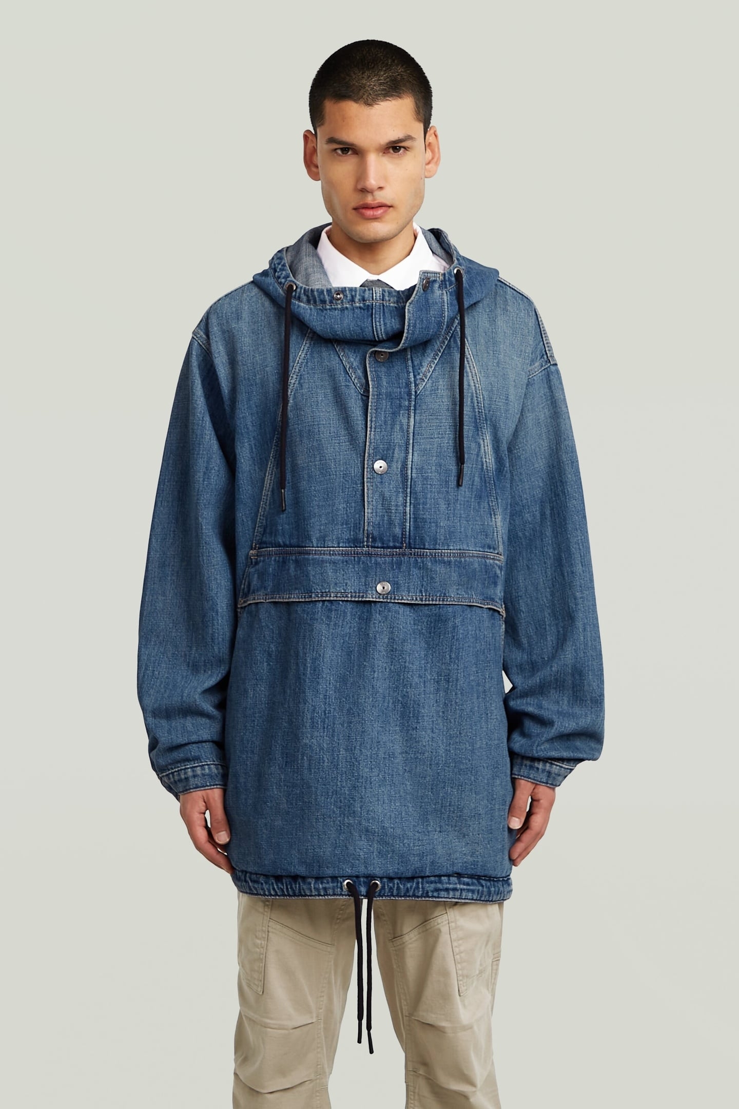 PARACHUTE HOODED ANORAK ANTIQUE FADED ARTISAN WR 2