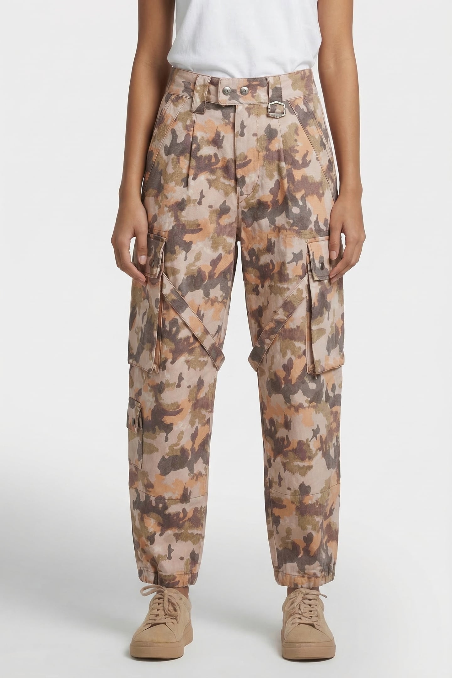 ELORE PANTS CAMEL 1