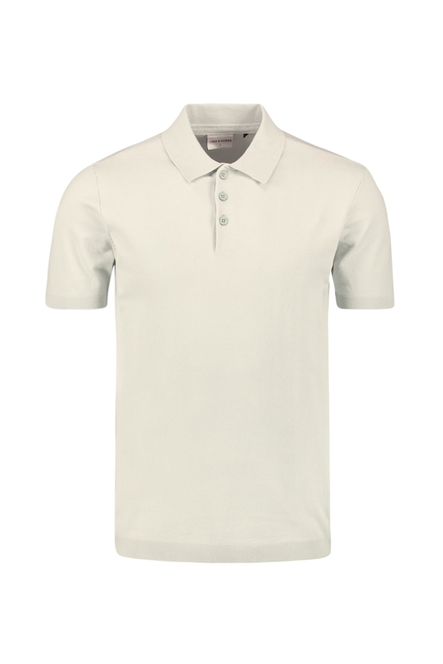 PULLOVER SHORT SLEEVE POLO BUTTON SOLID OFFWHITE 4