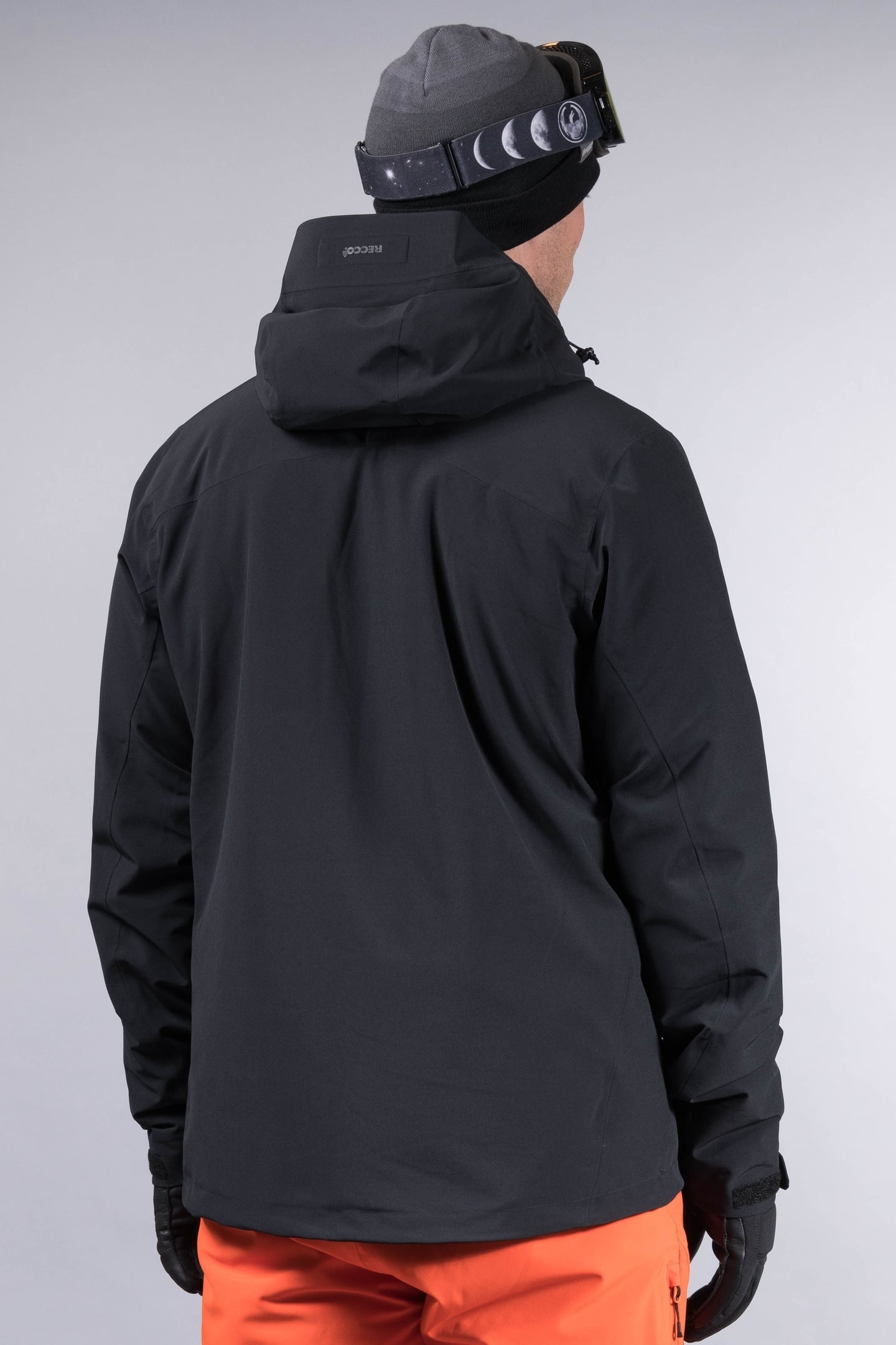 OPPDAL INS JKT BLACK/SOLIDCHARCOAL 4