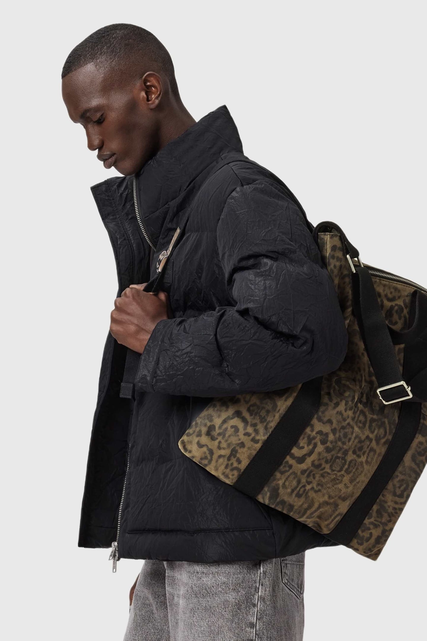 KEI LEOPD BACKPACK LEO KHAKI/BLACK 2