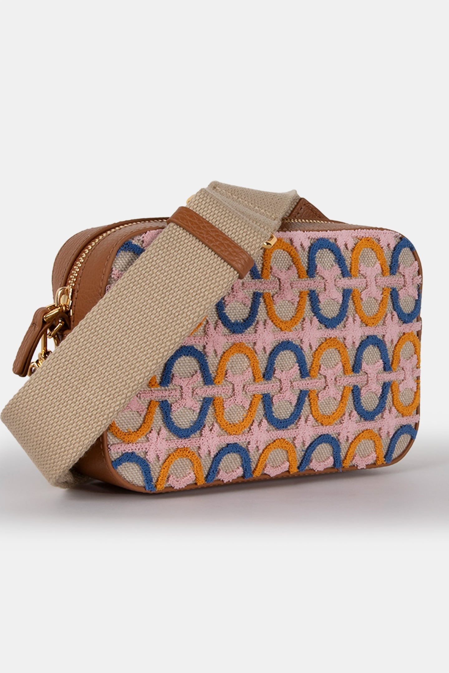 CROSS BODY BAG IN MONOGRAM 3D MULTI PRINT 3