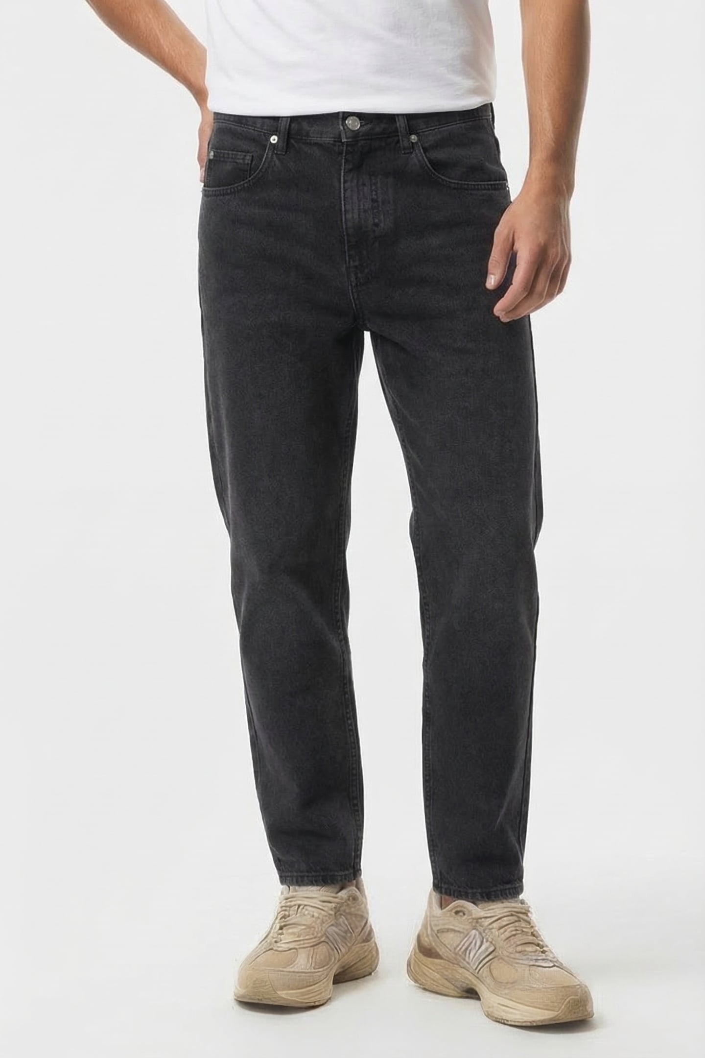 LARSON PANTS FADED BLACK 1