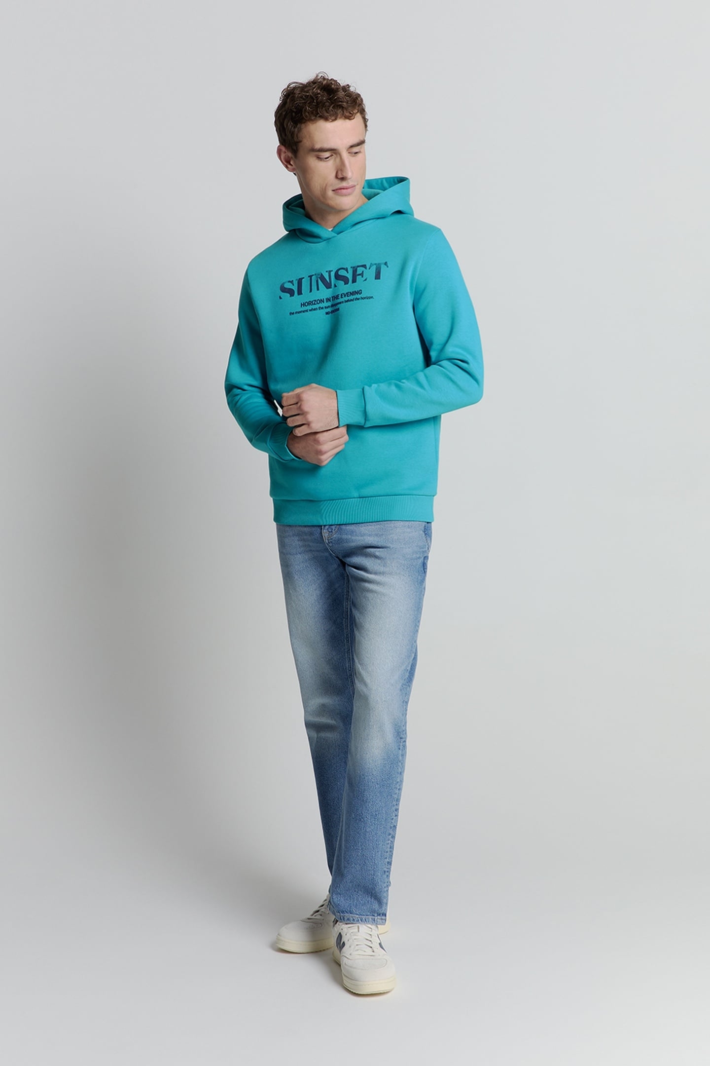 SWEATER HOODED SEABLUE 3
