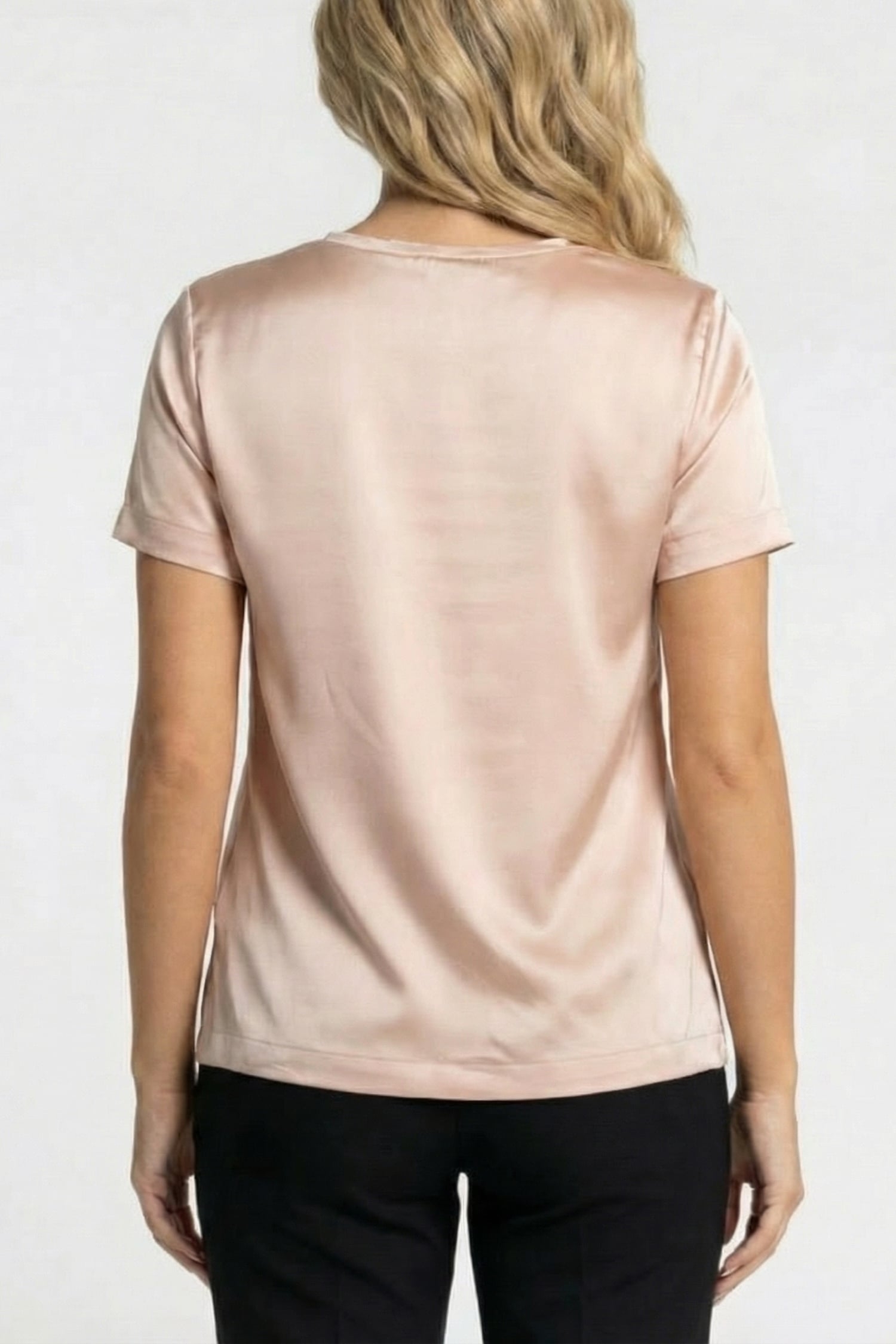 MARCIANO BY GUESS DENISE SS TOP BLUSH BREEZE 2