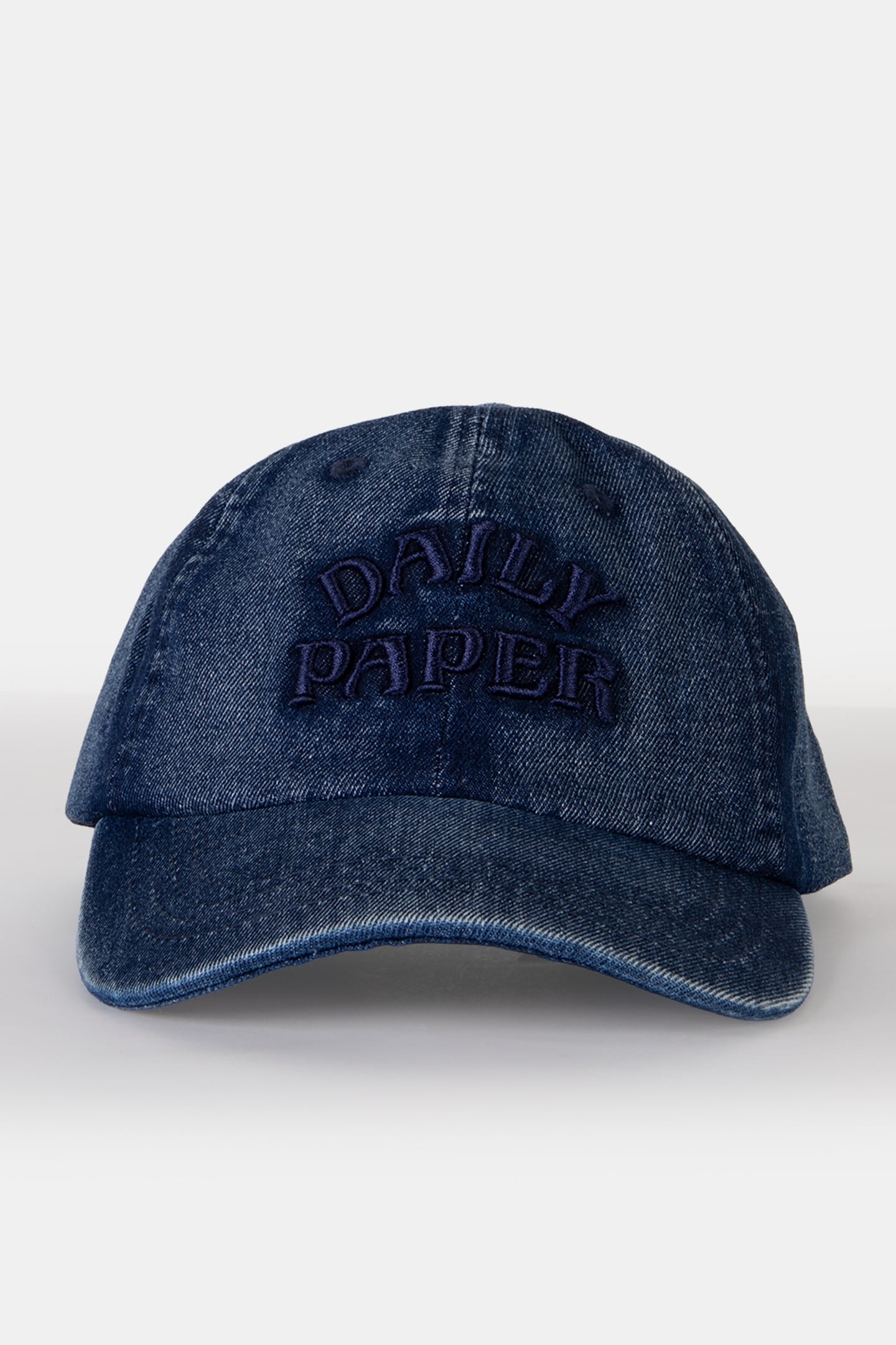 DIAS ARCH STACK DENIM CAP BLEACHED DENIM BLUE 1