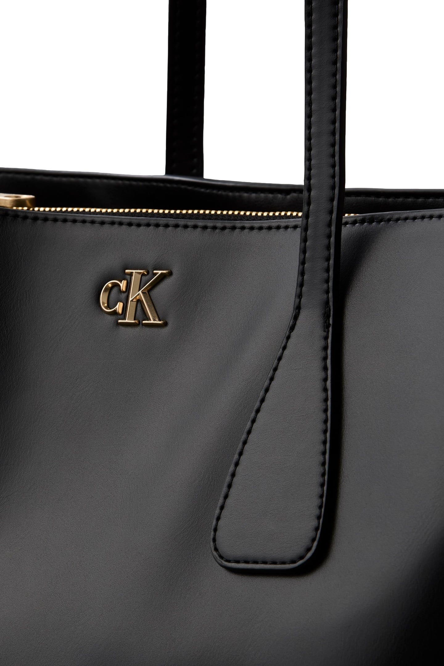 MEDIUM WORK TOTE BAG BLACK/ANTIQUE LIGHT GOLD 5