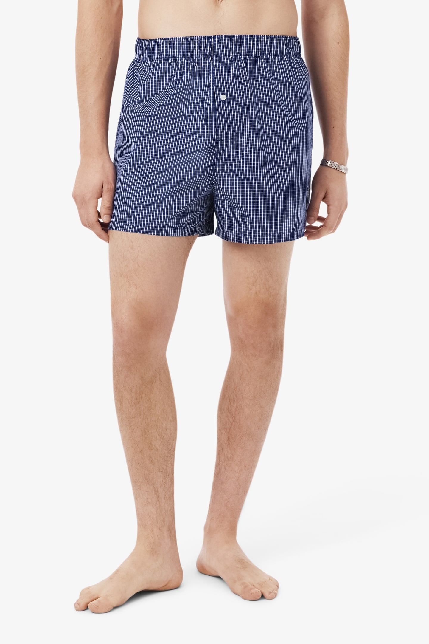 BOXER MEN NAVY BLUE/WHITE 6