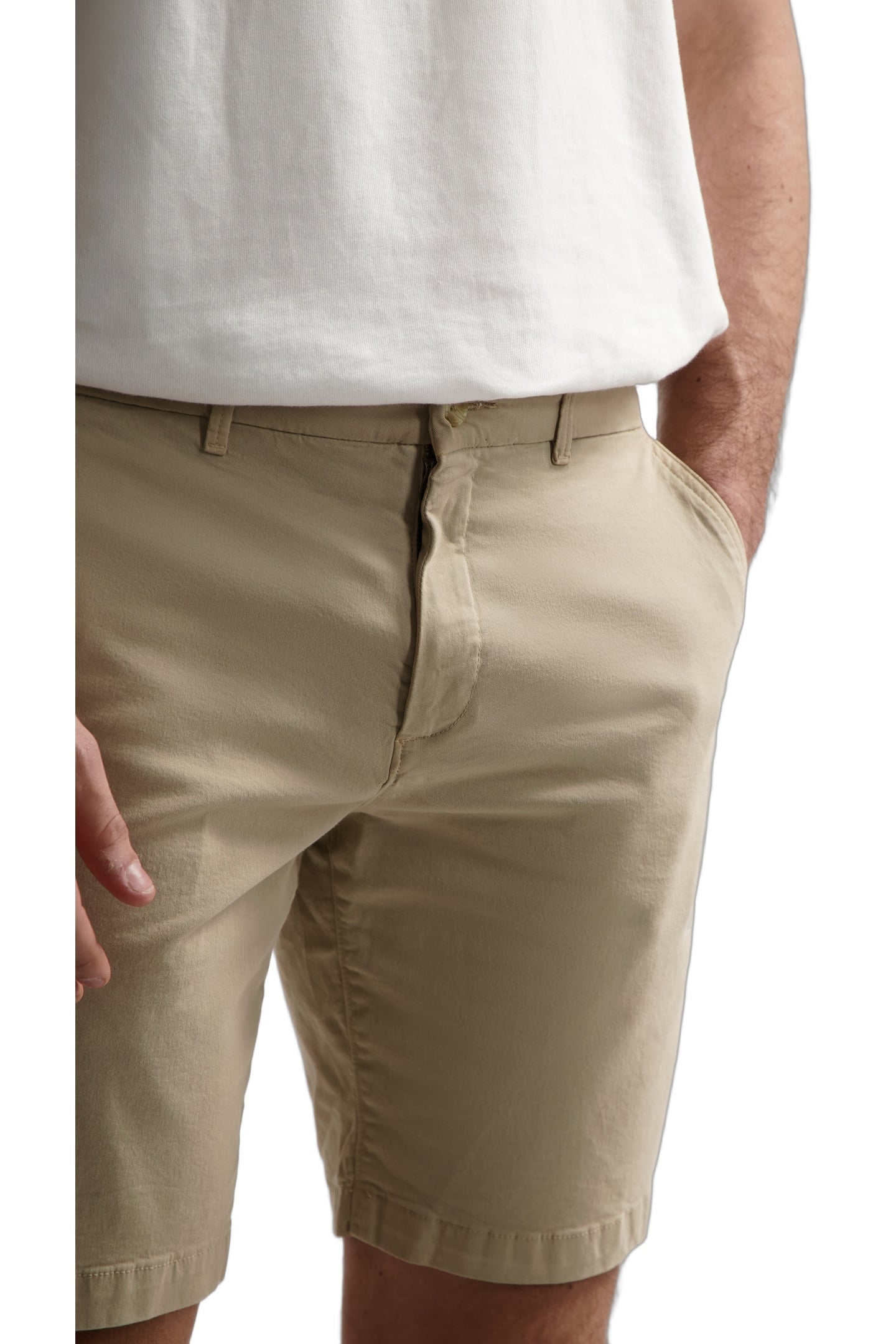 DS_LANCASTER SUMMER SHORTS ALUMINIUM 6